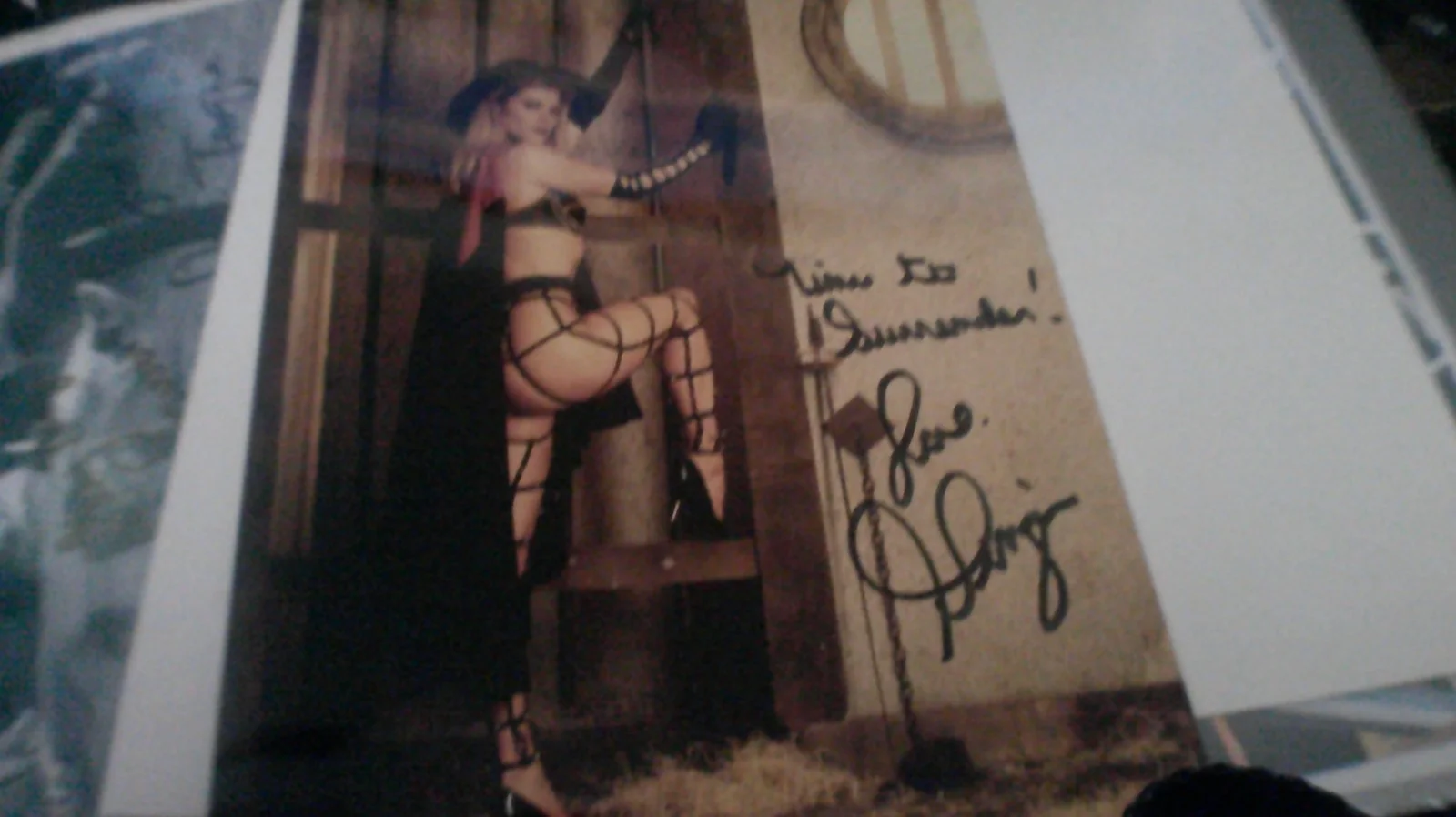 Ginger Lynn — Ginger Lynn Porn Star of the 80's signed 8x10 color photo in person, изображение 2