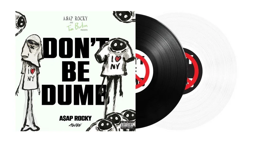 SIGNED ASAP ROCKY Dont Be Dumb SHIRTHEAD Vinyl 2xLP BLACK Insert Presale ❤️✅ NEW, image 2