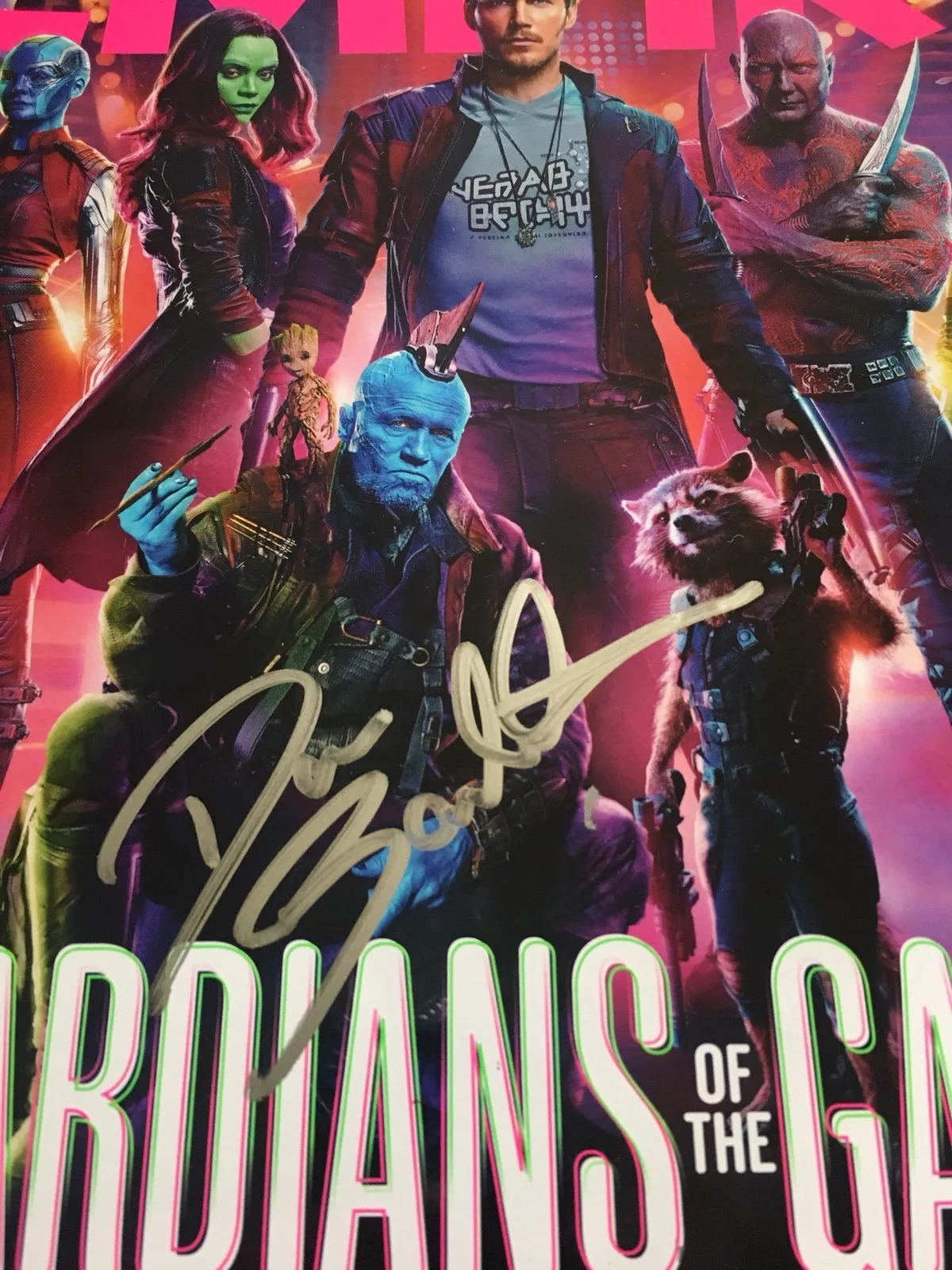 David Bautista — Dave Bautista Signed Empire Magazine Guardians Of The Galaxy DRAX BATISTA WWE, изображение 2