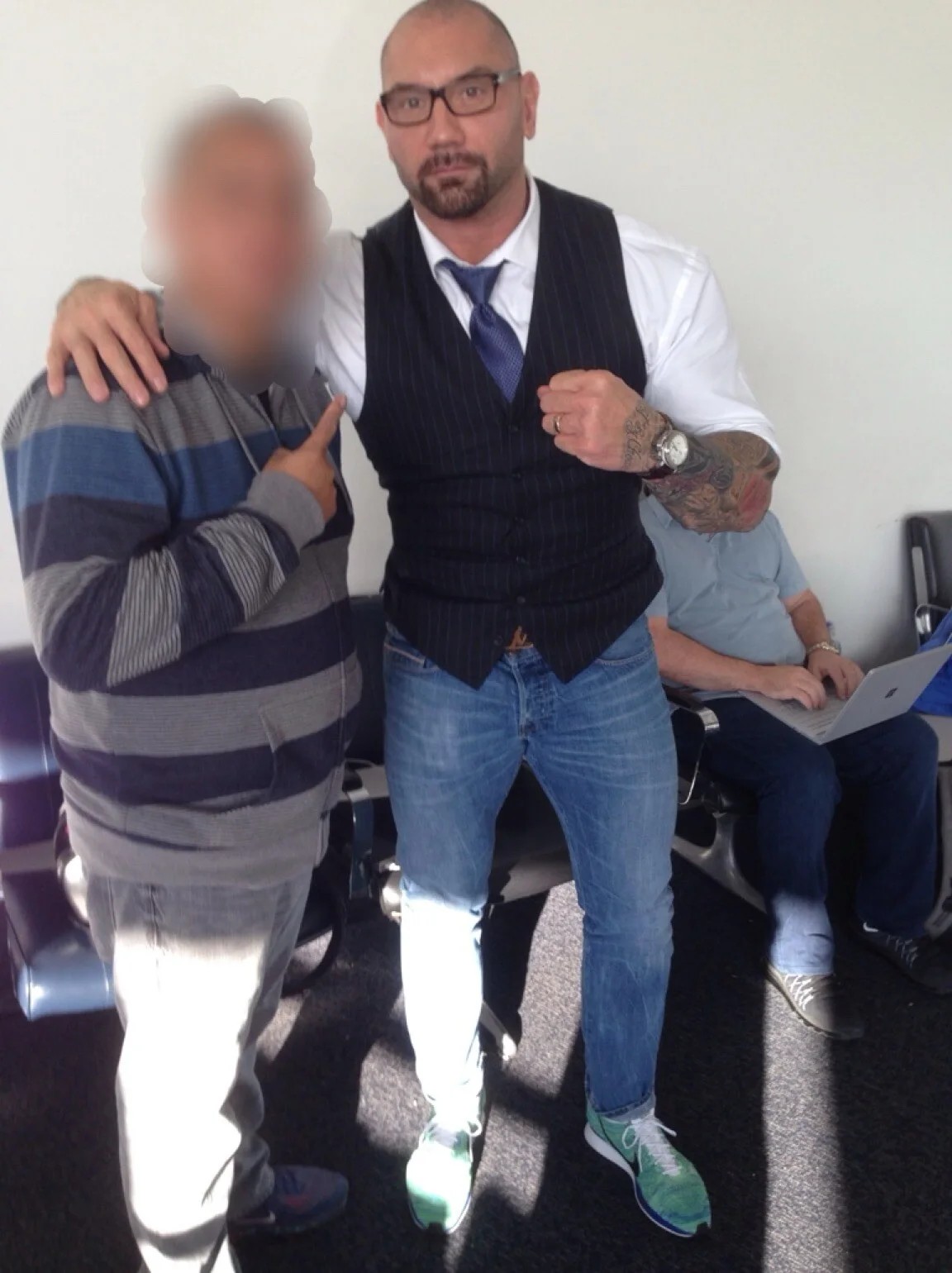 David Bautista — Dave Bautista Signed Empire Magazine Guardians Of The Galaxy DRAX BATISTA WWE, изображение 4
