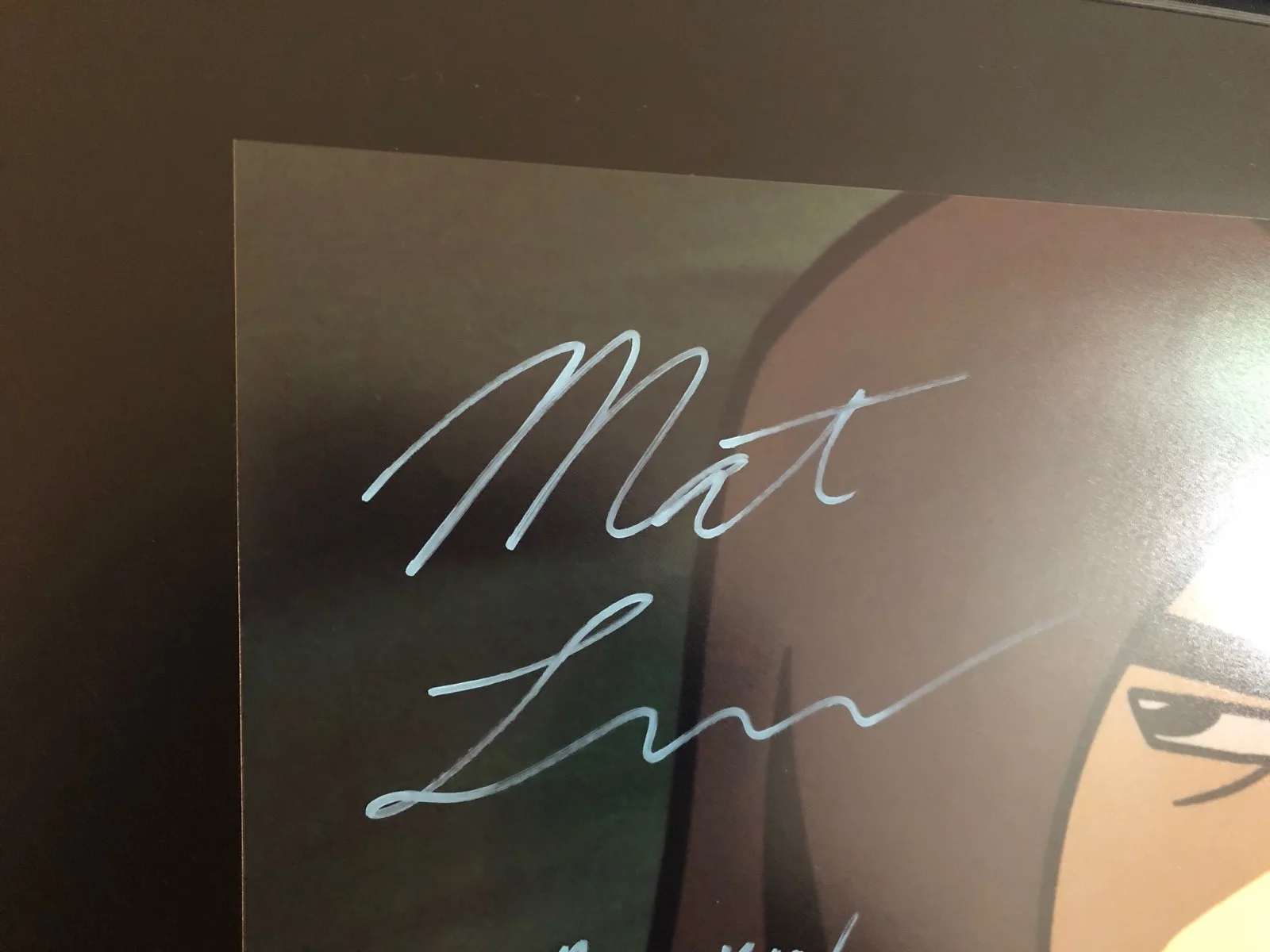 Mat Lucas — Mat Lucas Signed 11x14 Star Wars: Clone Wars 2D Anakin Skywalker Autograph Rare, image 2
