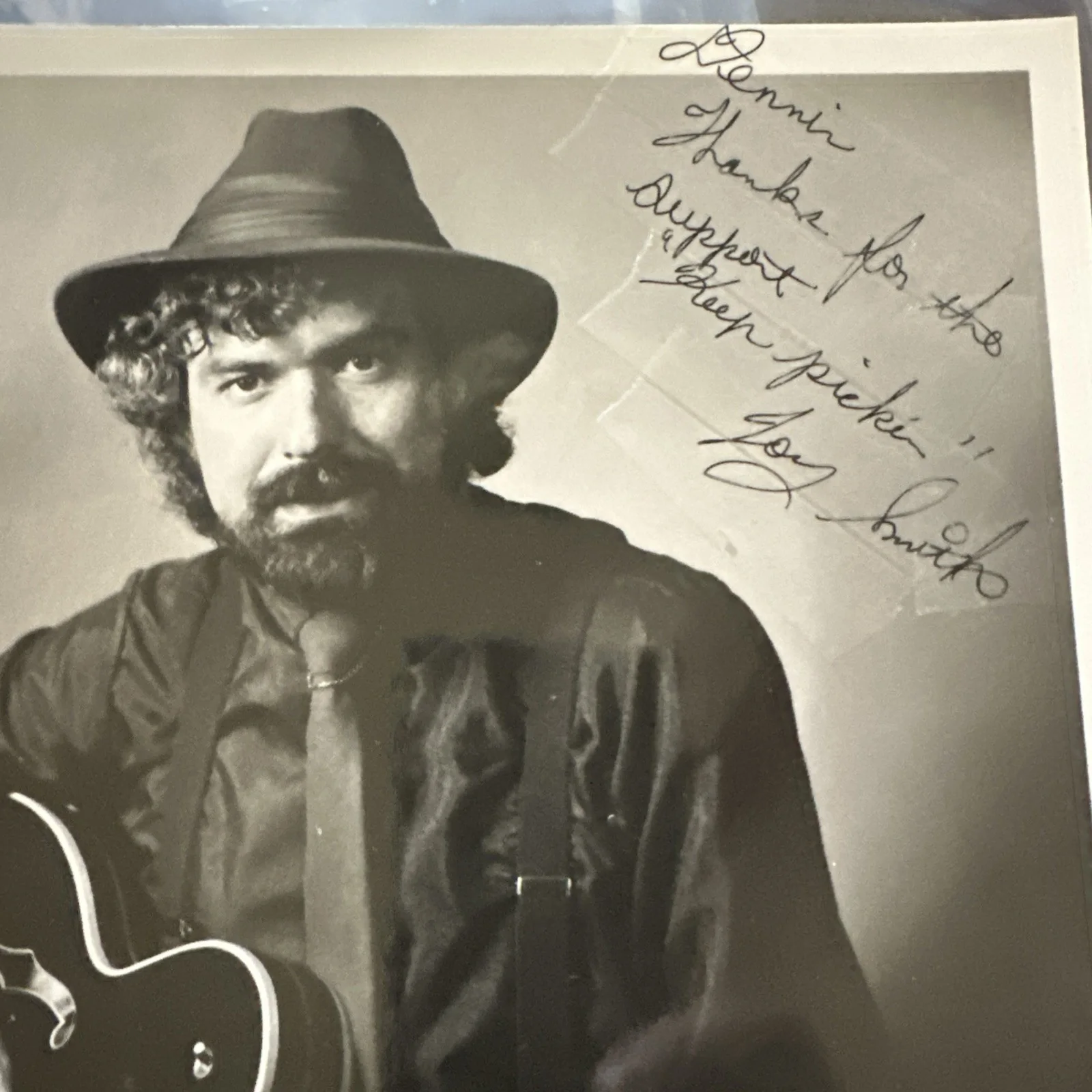 Autographed Photo of TONY SMITH Guitarist, image 3