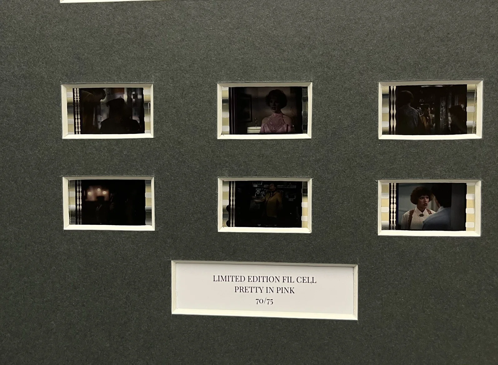 007 James Bond. GOLDFINGER. 35mm Film Cell Mounted Display, изображение 3