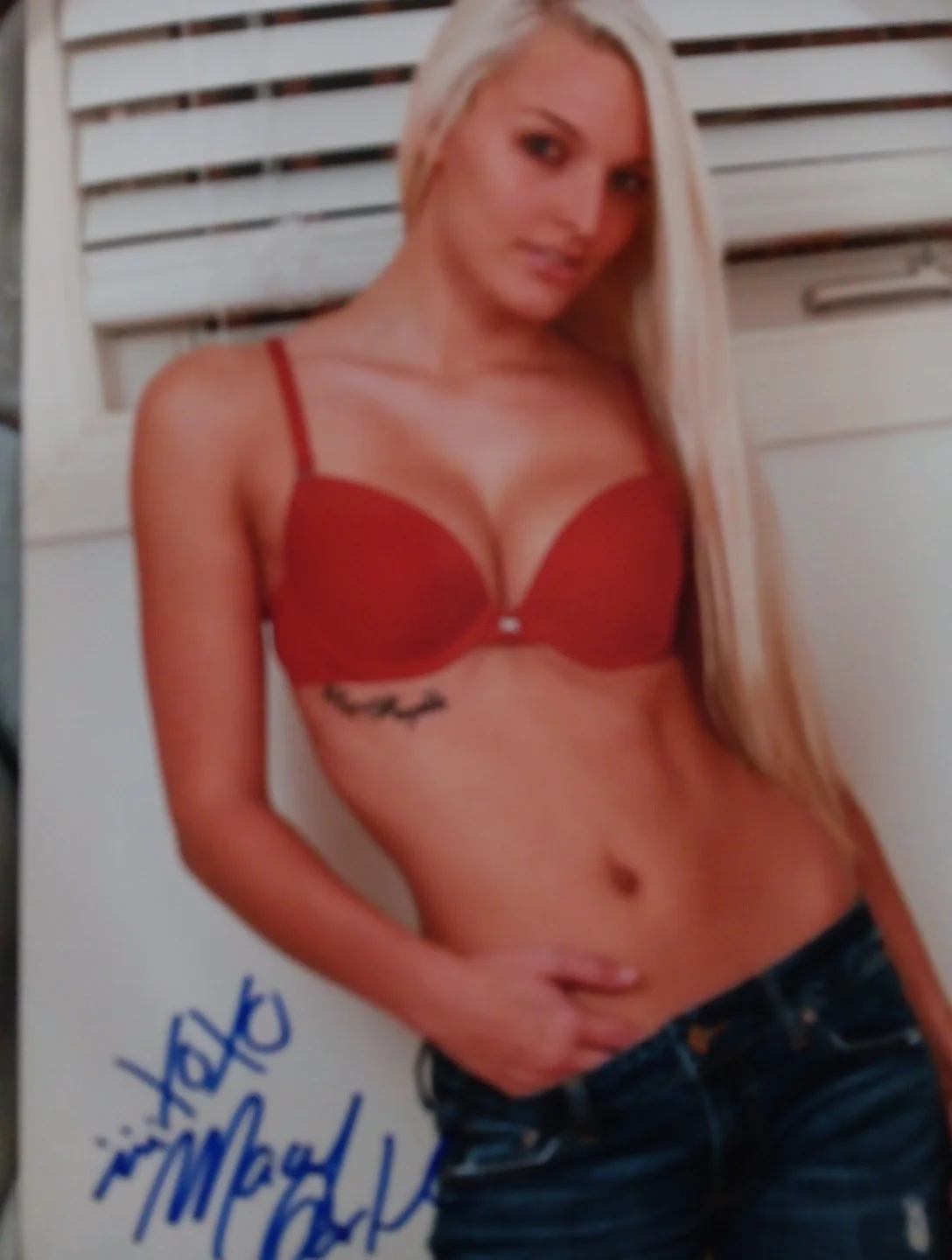Destiny Dixon — Marcy Cartel autograph 8x10 photo Signed Adult Model COA