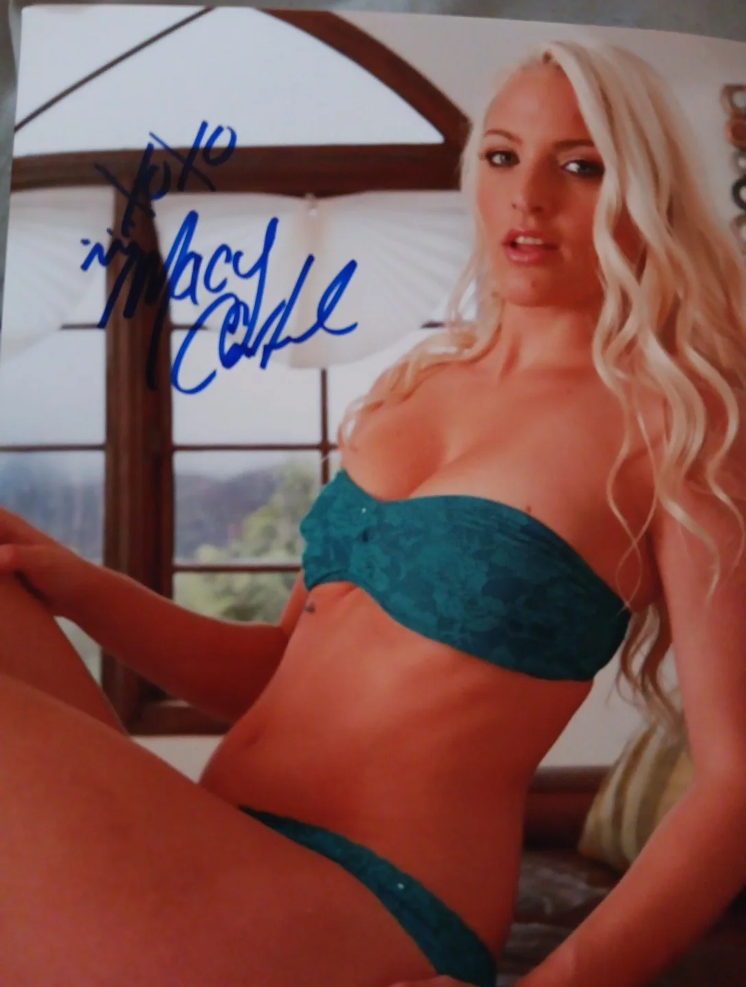 Destiny Dixon — Marcy Cartel autograph 8x10 photo Signed Adult Model COA
