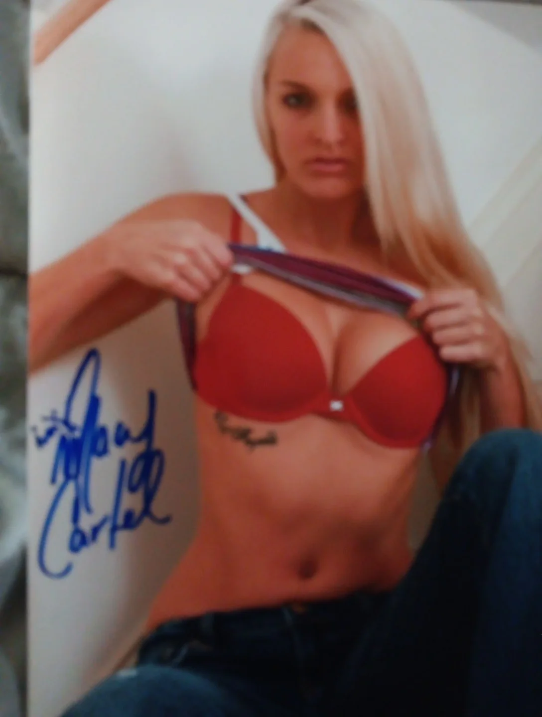 Destiny Dixon — Marcy Cartel autograph 8x10 photo Signed Adult Model COA