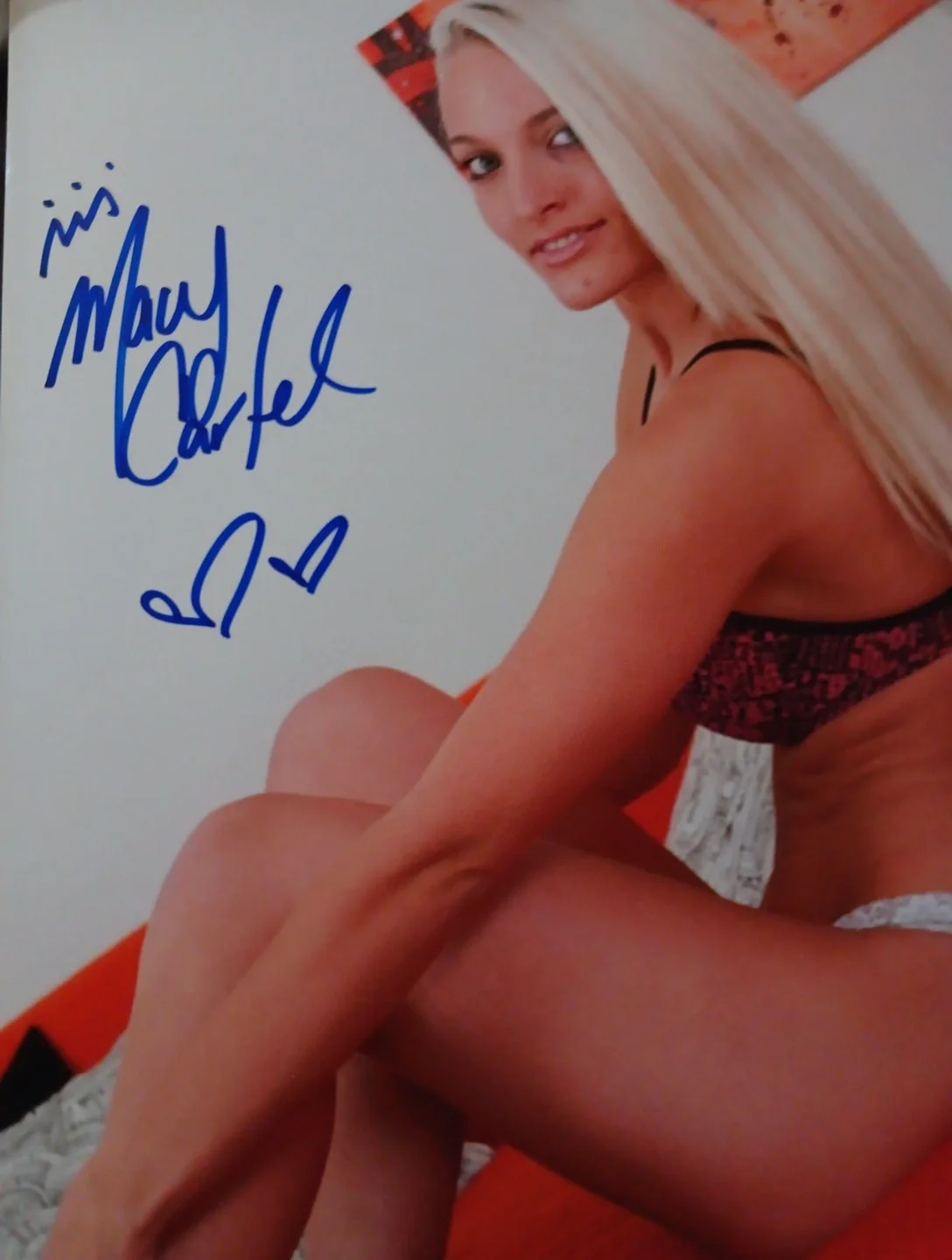 Destiny Dixon — Marcy Cartel autograph 8x10 photo Signed Adult Model COA
