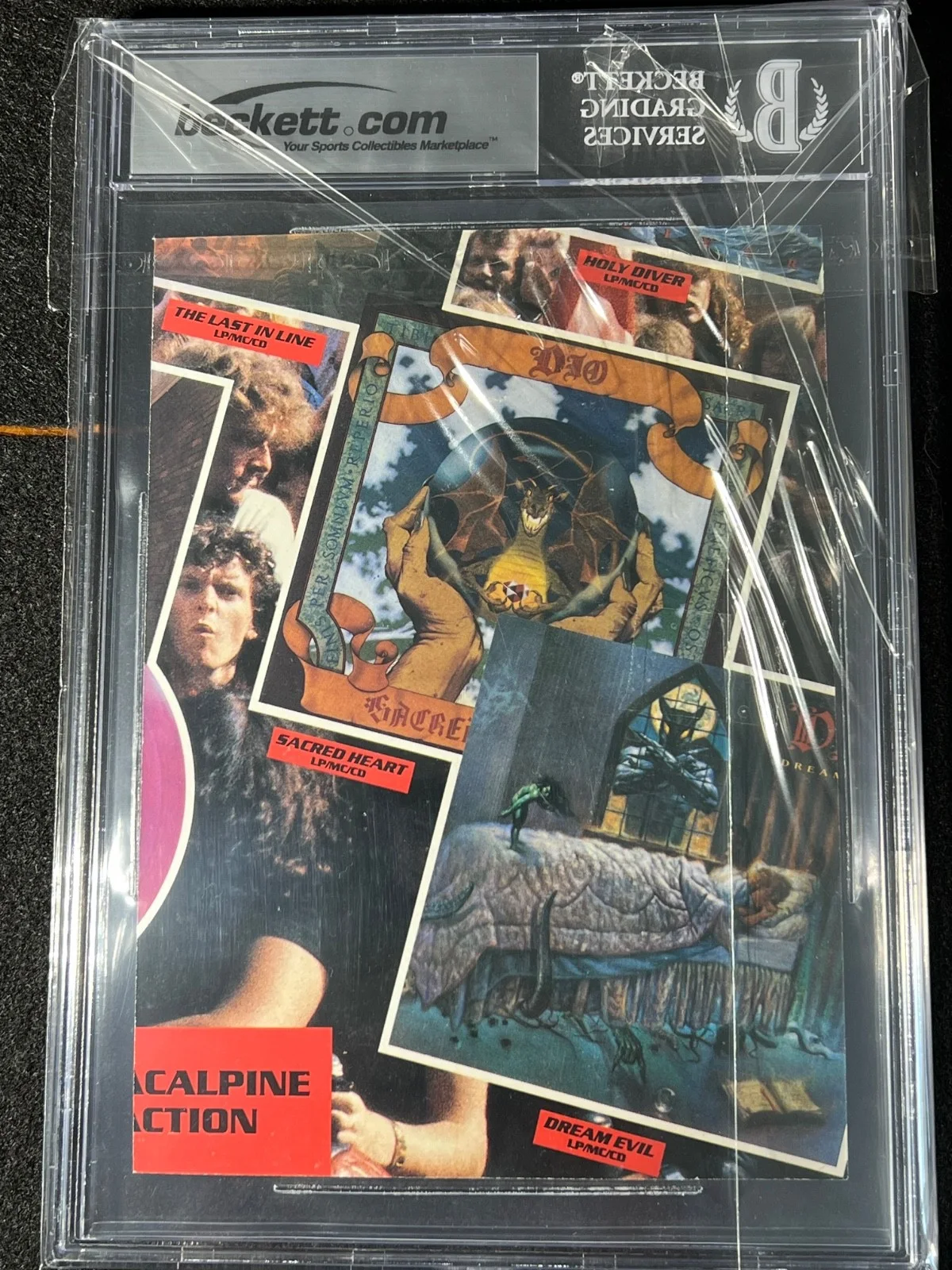 Signed Autographed Metallica Magazine Cut Jason Newsted Beckett Encased COA, image 5