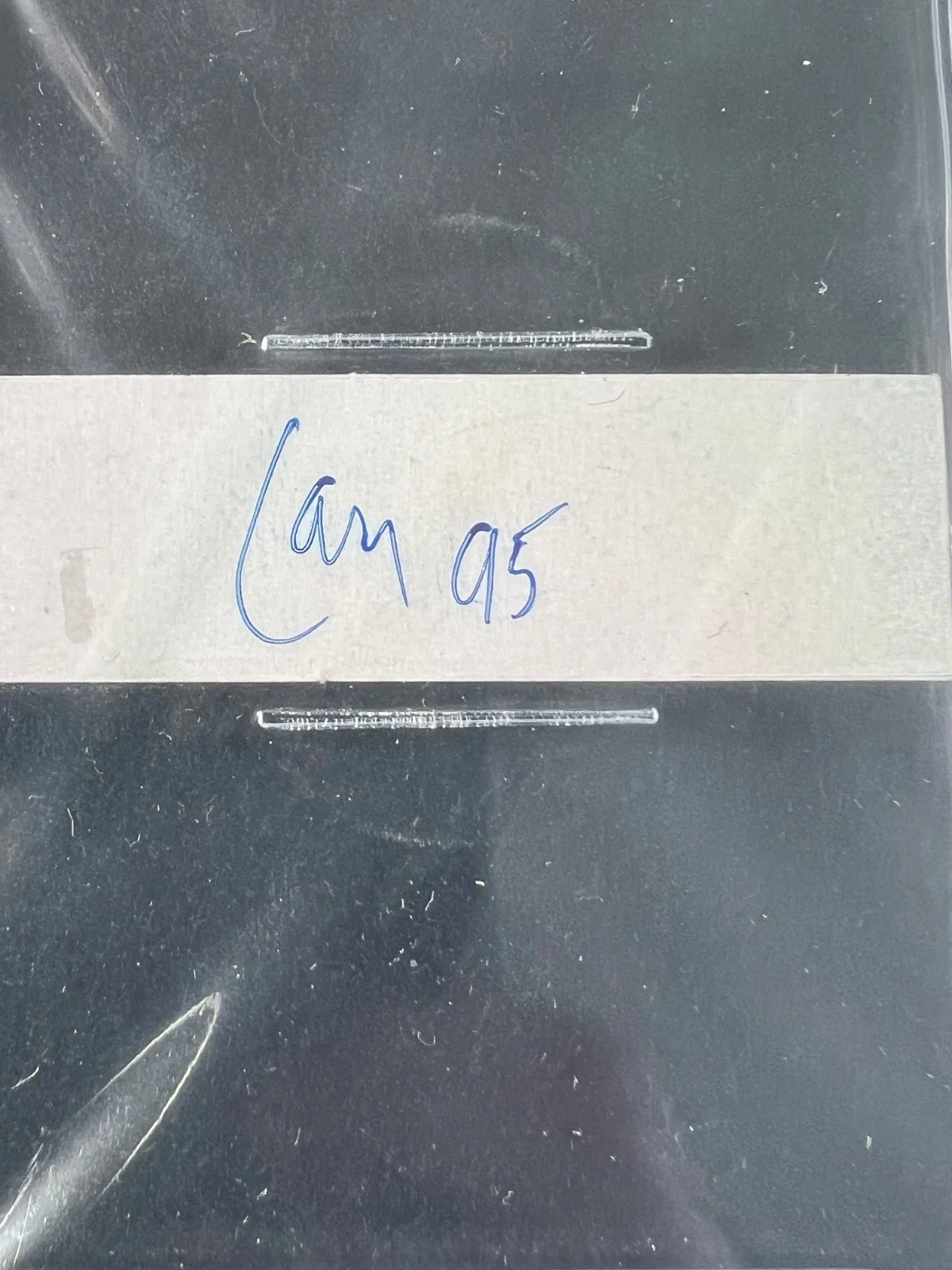 Signed Autographed Metallica Lars Ulrich Cut from 1995. Beckett Encased COA, изображение 3