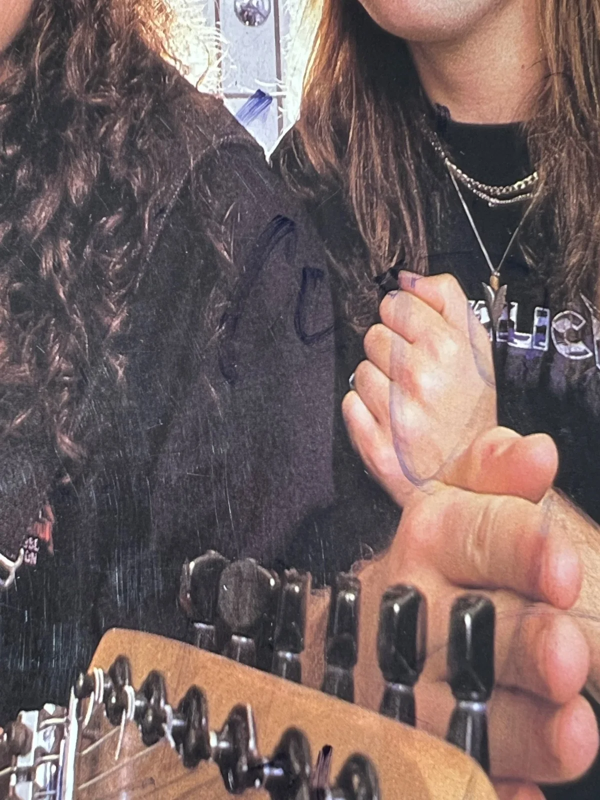 READ! Authentic but INCONCLUSIVE Metallica Cover Signed by Lars & Jason, изображение 3
