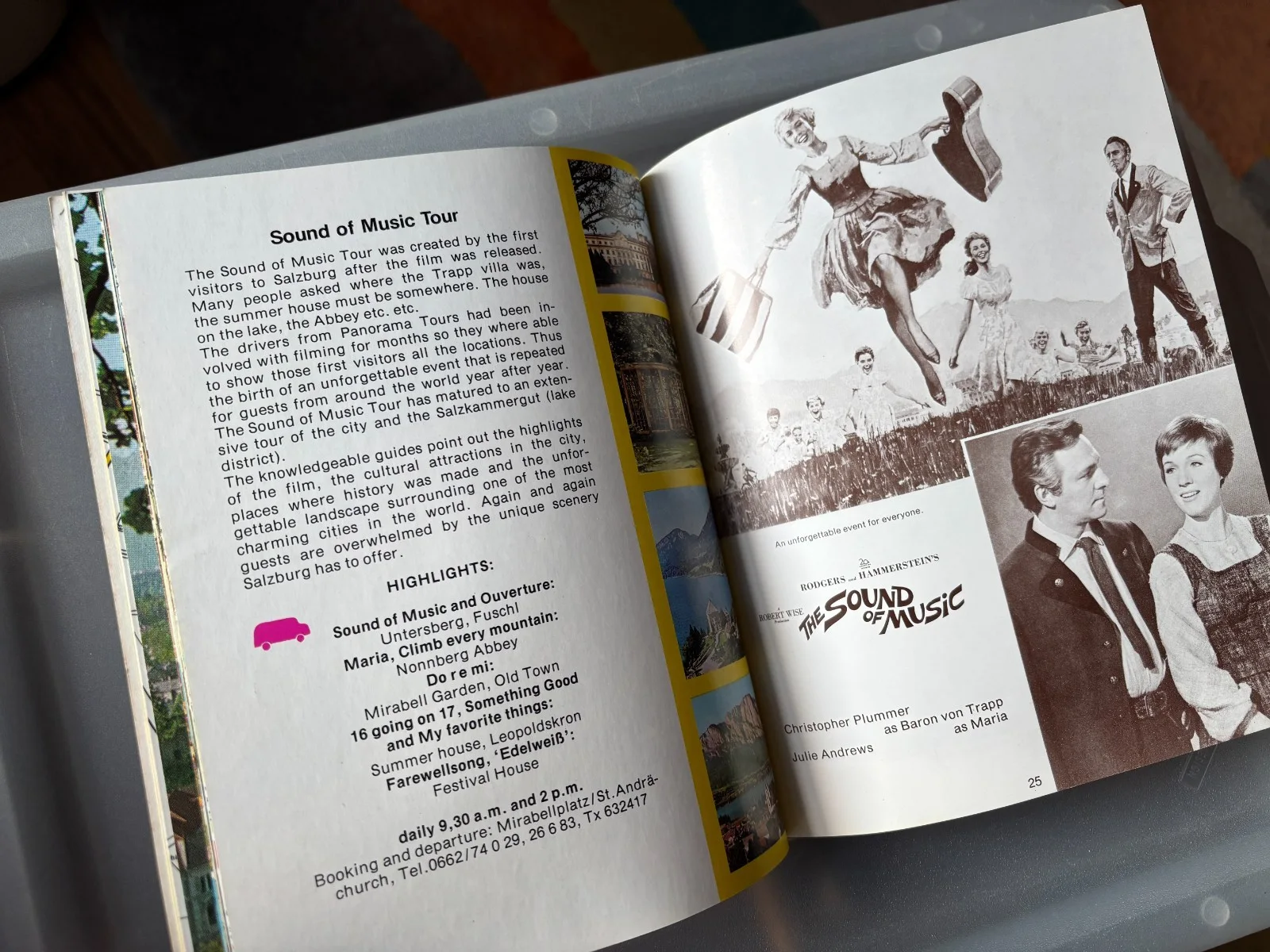 Your Sound of Music Film Keepsake Souvenir Book Austria Von Trapp Family, изображение 4