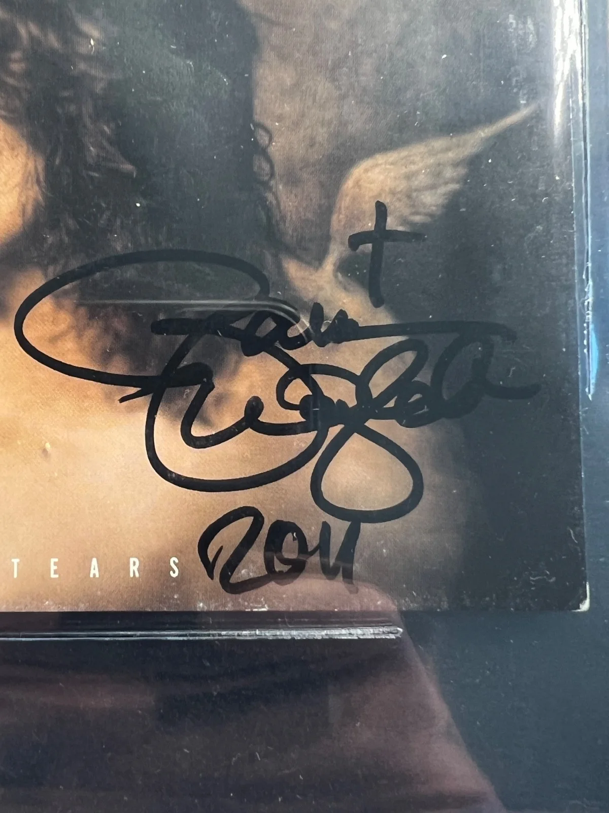 Signed Autographed Zakk Wylde CD Cover Ozzy No More Tears 2011 Beckett Encased, image 4