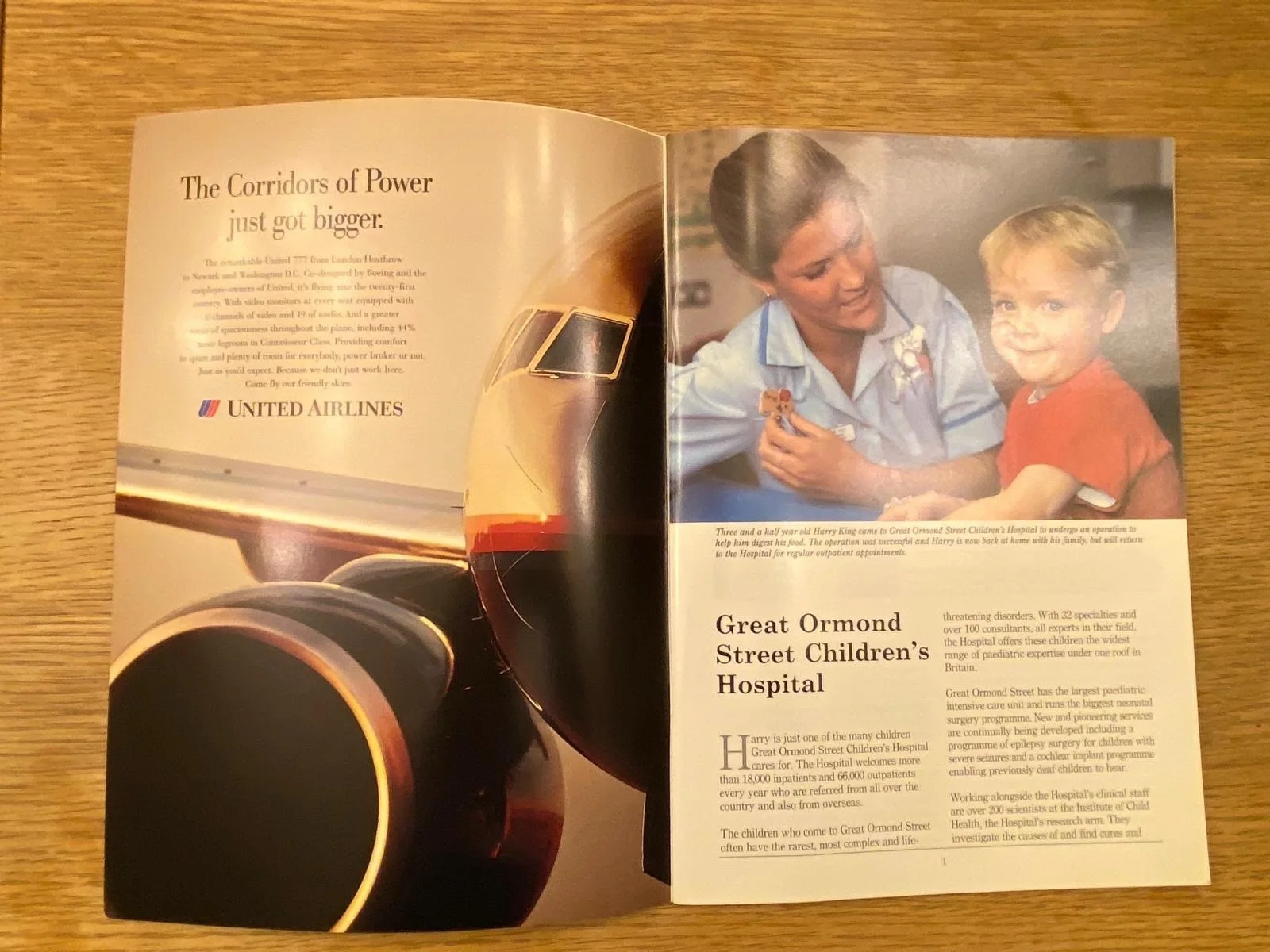 THE AMERICAN PRESIDENT EUROPEAN GALA CHARITY PREMIERE BROCHURE EMPIRE 05/12/95, изображение 2