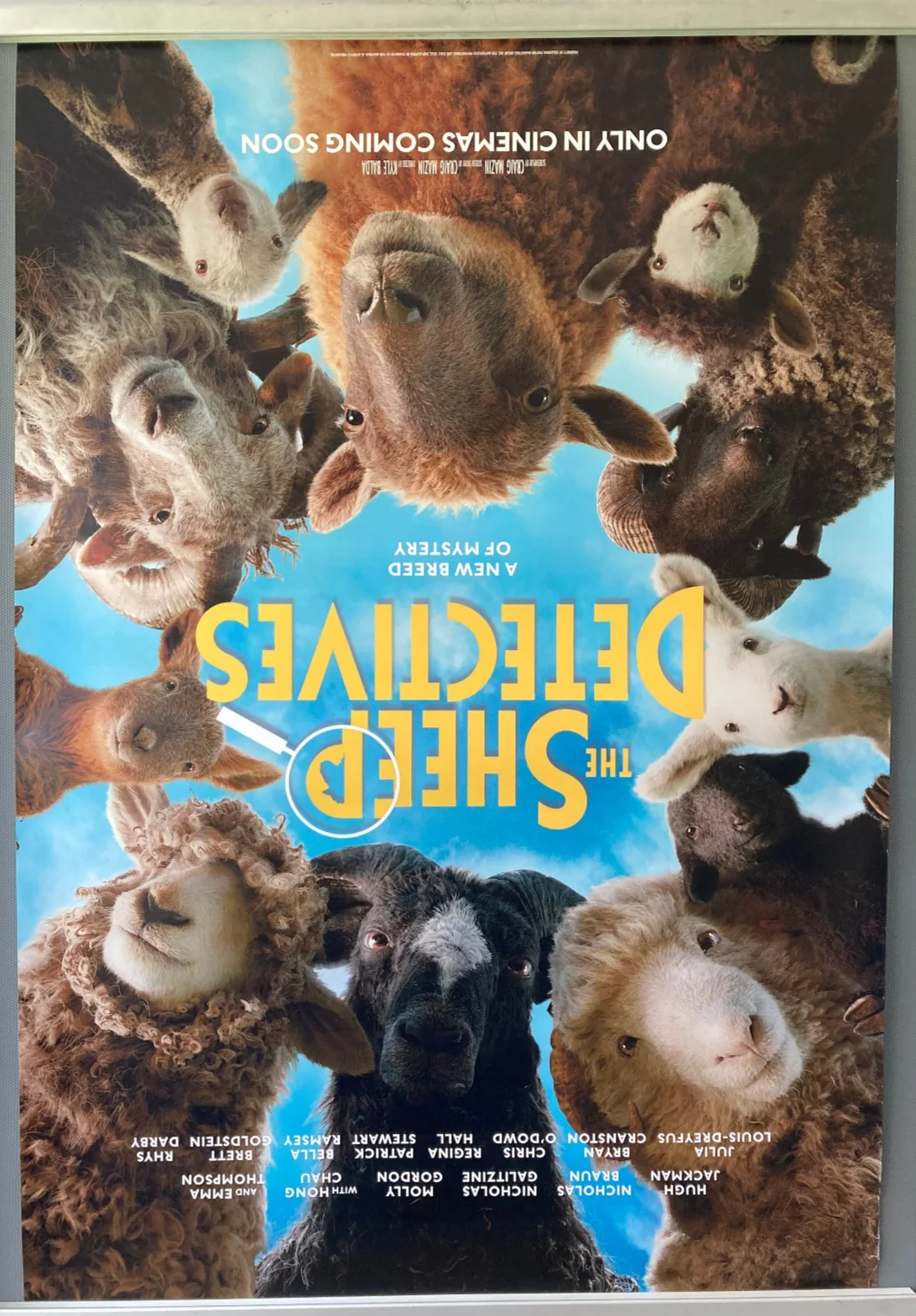 Cinema Poster: SHEEP DETECTIVES, THE 2026 (Advance One Sheet) Hugh Jackman, изображение 2