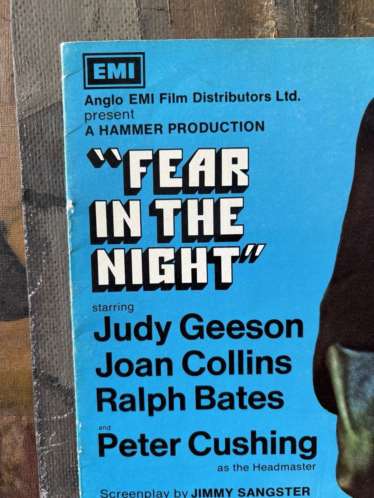 Fear In The Night EMI Promo Pressbook 1972, image 2