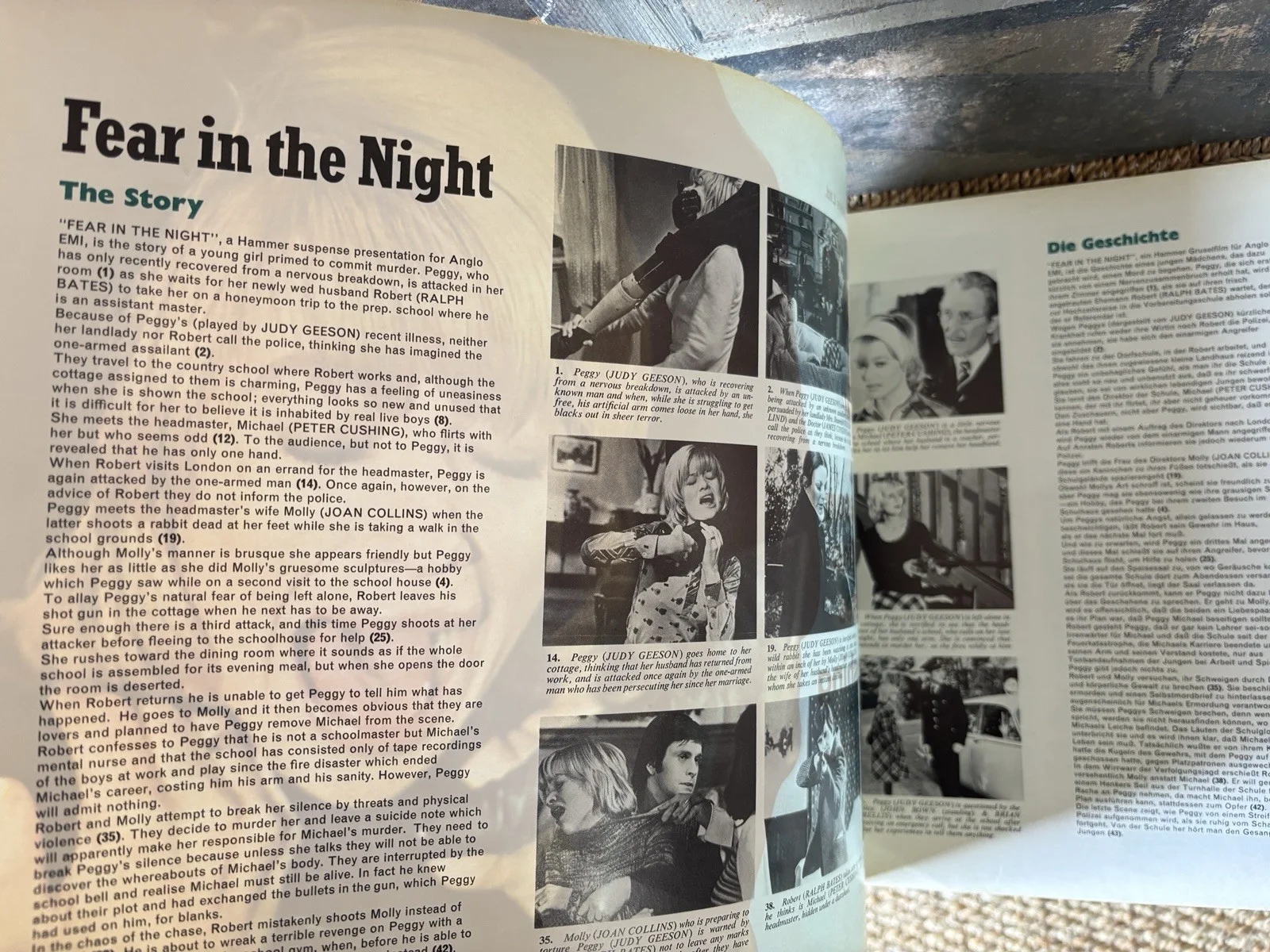 Fear In The Night EMI Promo Pressbook 1972, image 5