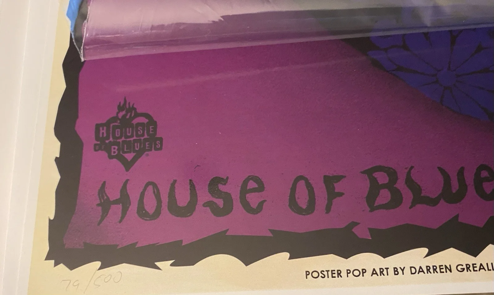 SIOUXIE & THE BANSHEES House Of Blues 2004 Artist Signed/Numbered Poster Mint, изображение 4