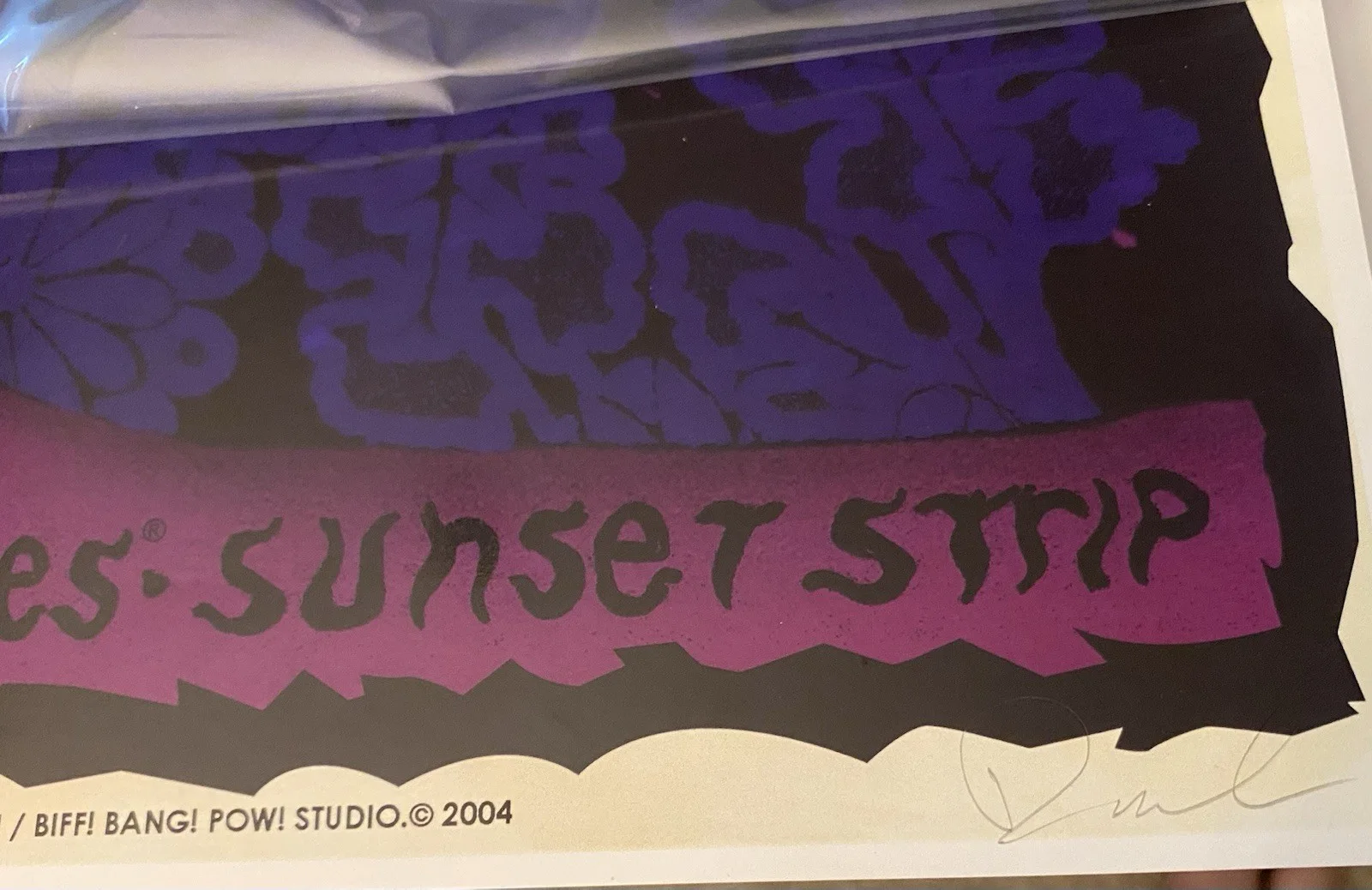 SIOUXIE & THE BANSHEES House Of Blues 2004 Artist Signed/Numbered Poster Mint, изображение 5