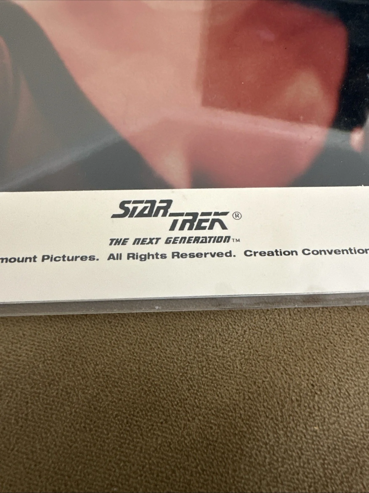 Marina Sirtis — Star Trek: TNG Actress Marina Sirtis Autographed Deanna Troi 8x10, изображение 4