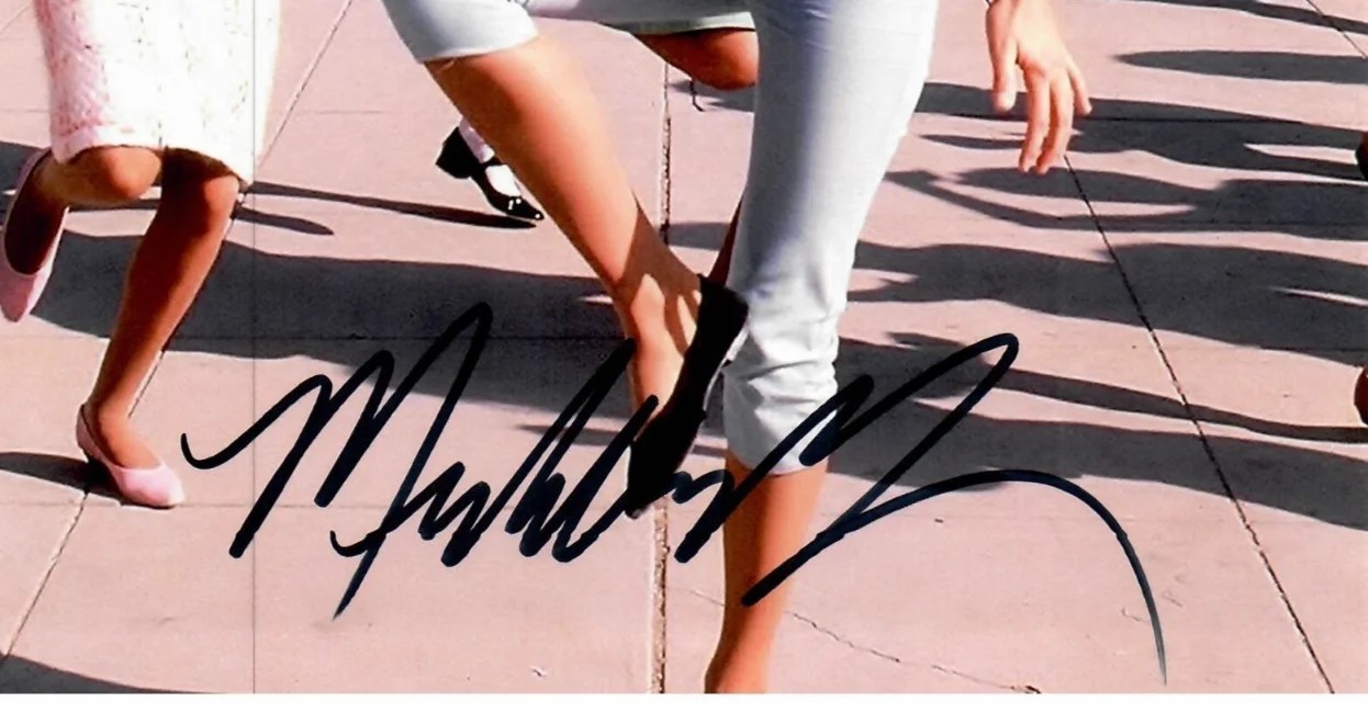 Michelle Pfeiffer — Michelle Pfeiffer Grease 2 Movie Actress Hollywood Signed 8 x 10 Photo TTM COA, изображение 2