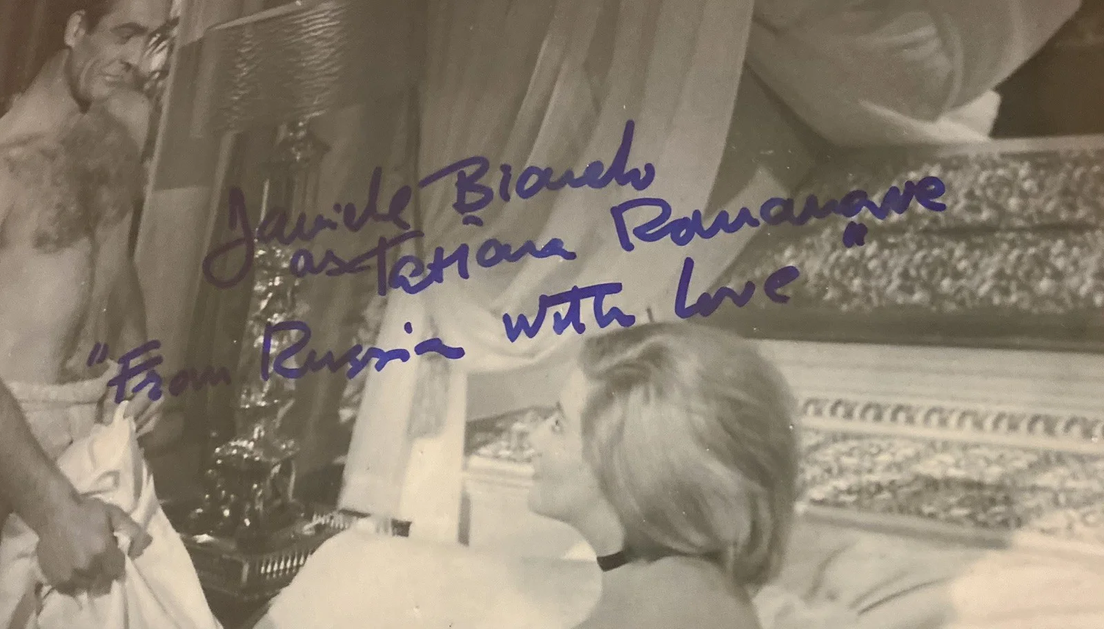 James Bond Autograph - Daniela Bianchi 8x10 “From Russia With Love” RARE In USA!, изображение 2