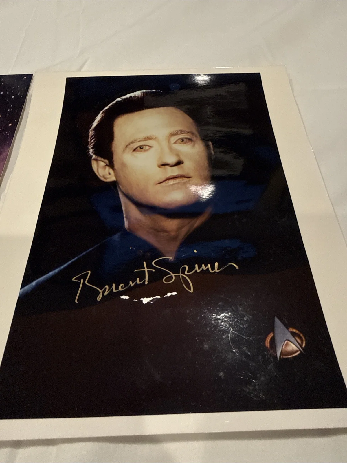 William Koenig — Walter Koenig CHEKOV SIGNED 8X10 PHOTO "STAR TREK " Collage + Data Brent Spiner, изображение 5