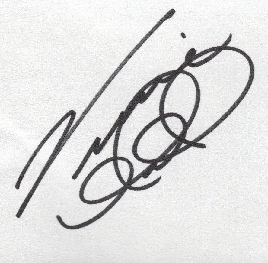 VINCE GILL Autograph 1990s Signed 3X5 Index Card w/ COA, image 2