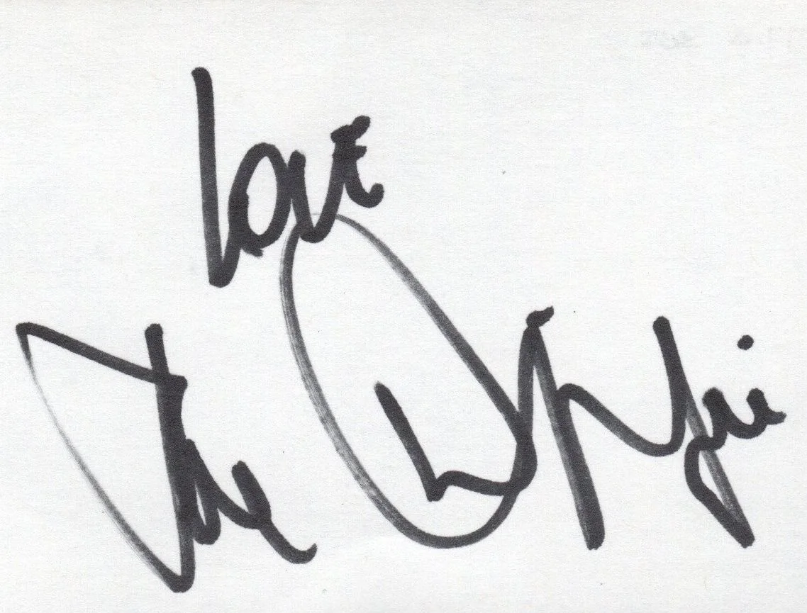 JOE DIFFIE Autograph 1990s Signed 3X5 Index Card w/ COA, image 2