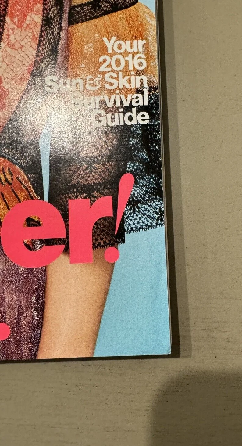Emilia Clarke — Emilia Clarke Signed Magazine Glamour May 2016 Autographed Cover Game of Thrones, image 5