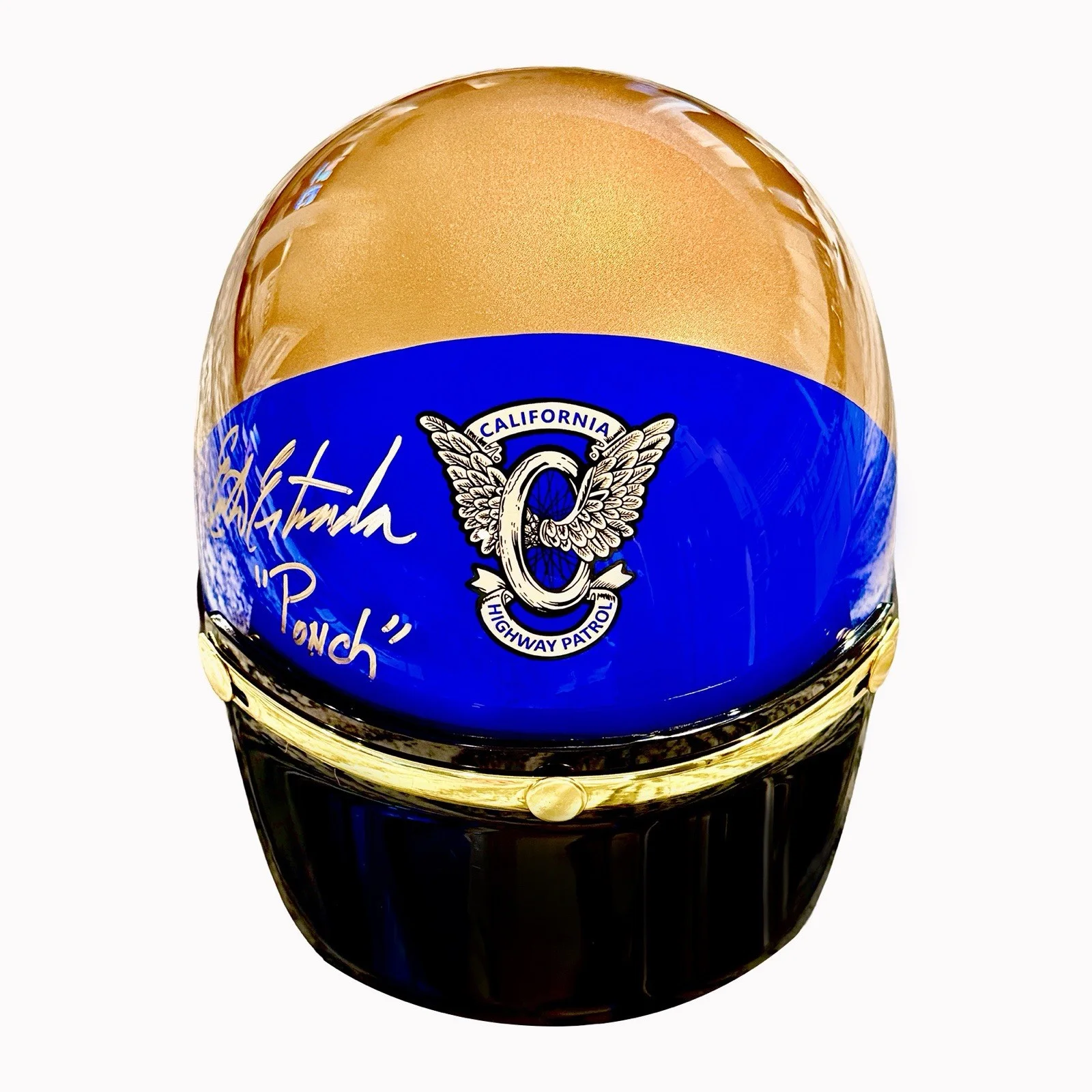 Erik Estrada — Erik Estrada Signed “CHiPs” Full Size California Highway Patrol Helmet PSA, изображение 3