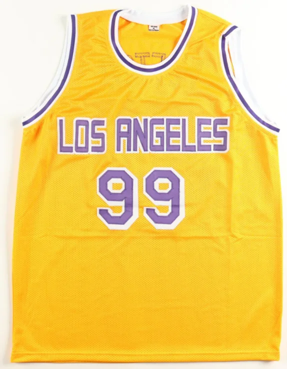 Chevy Chase / Irwin Fletch Fletcher — Chevy Chase Signed Fletch Los Angeles Lakers Jersey-COA (Beckett) 1985 Hit Movie, изображение 3