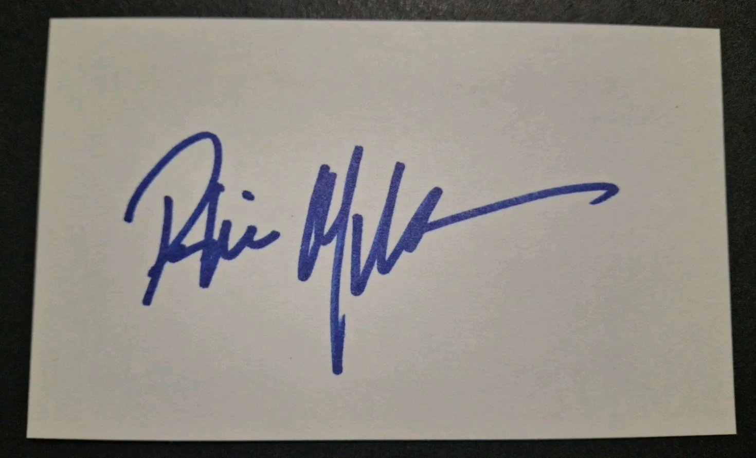 Patrick Muldoon — PATRICK MULDOON - STARSHIP TROOPERS / MELROSE PLACE - SIGNED 3x5 Index Card, изображение 3
