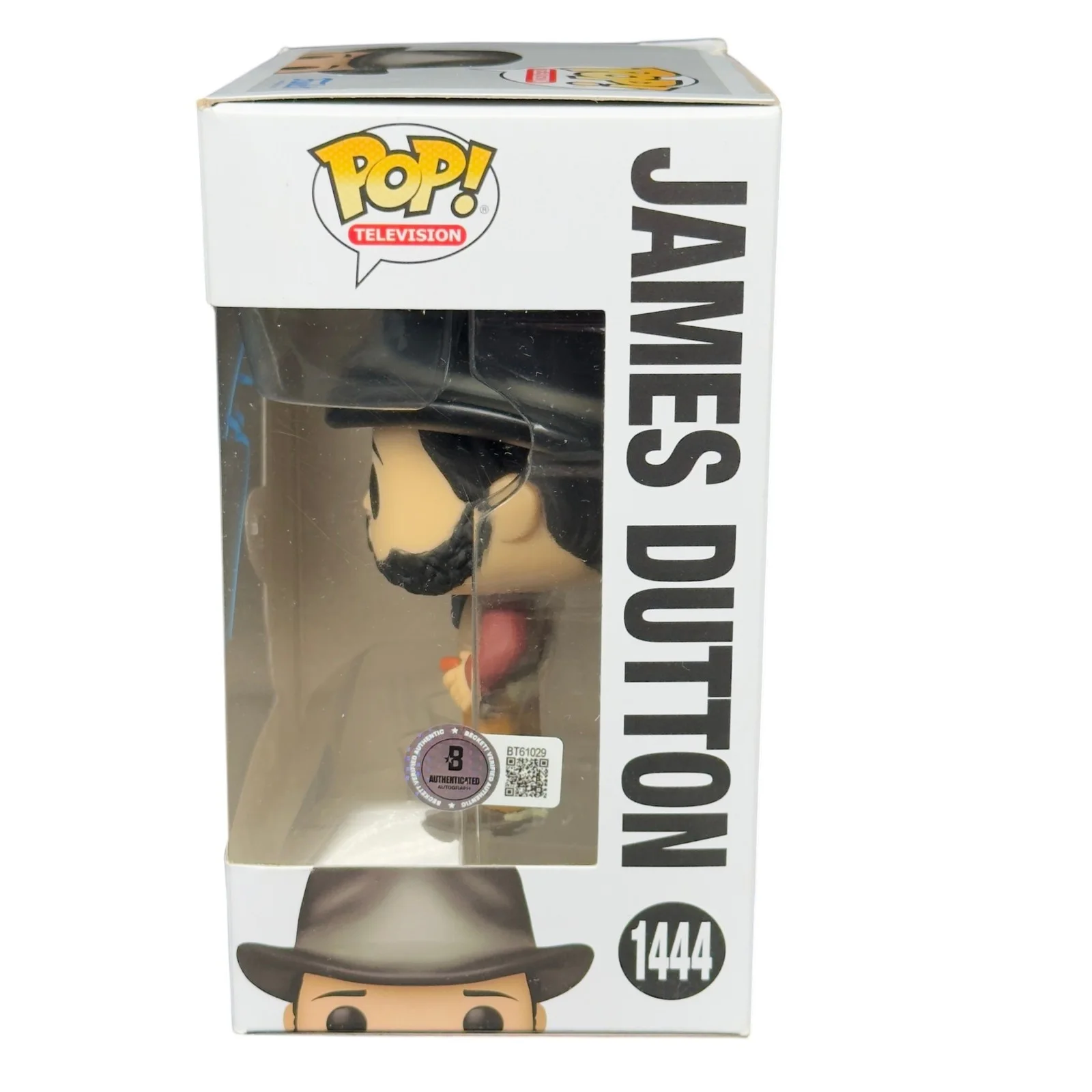Tim McGraw — Tim McGraw Signed 1883 Yellowstone Funko Pop 1444 Beckett Authentic Autograph!, изображение 2