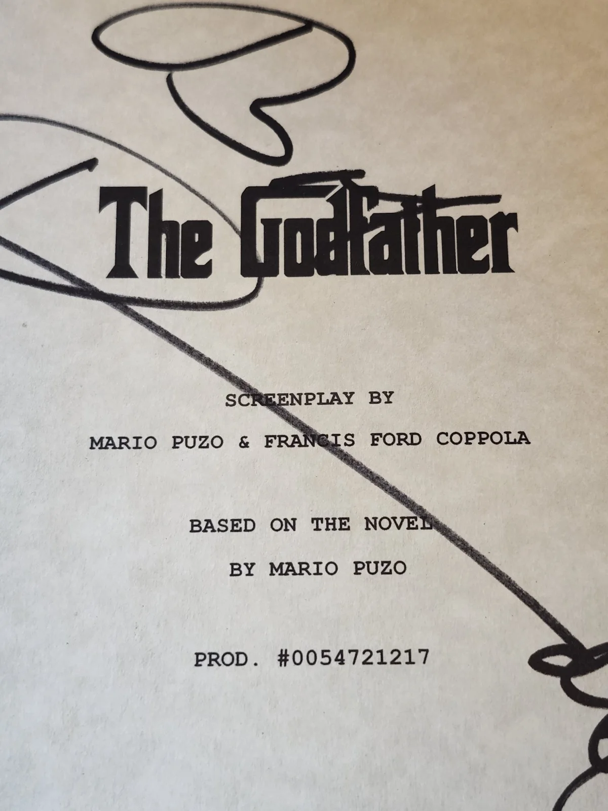 Robert Duvall — ROBERT DUVALL Signed Autograph The Godfather Full Movie Script JSA COA/LOA, image 5