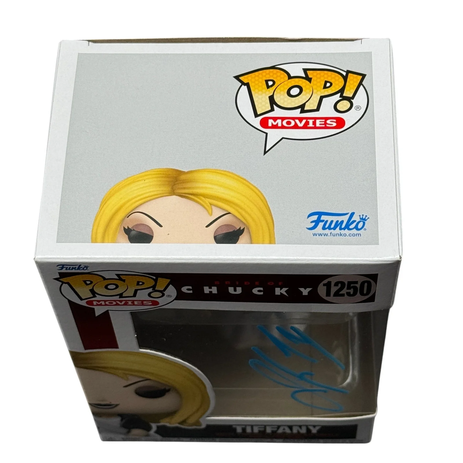 Jennifer Tilly — Jennifer Tilly Signed Tiffany Funko Pop 1250 Bride of Chucky Beckett Autograph, изображение 5