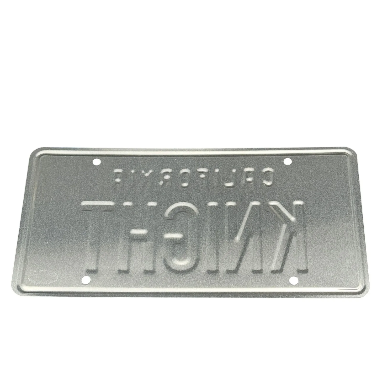 William Daniels — William Daniels Signed Knight Rider KITT License Plate Autograph Beckett BAS, image 4