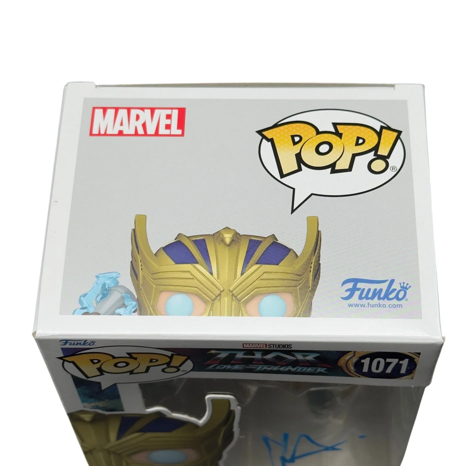Chris Hemsworth — Chris Hemsworth Signed Thor Love & Thunder Funko Pop 1071 Beckett Autograph, изображение 5
