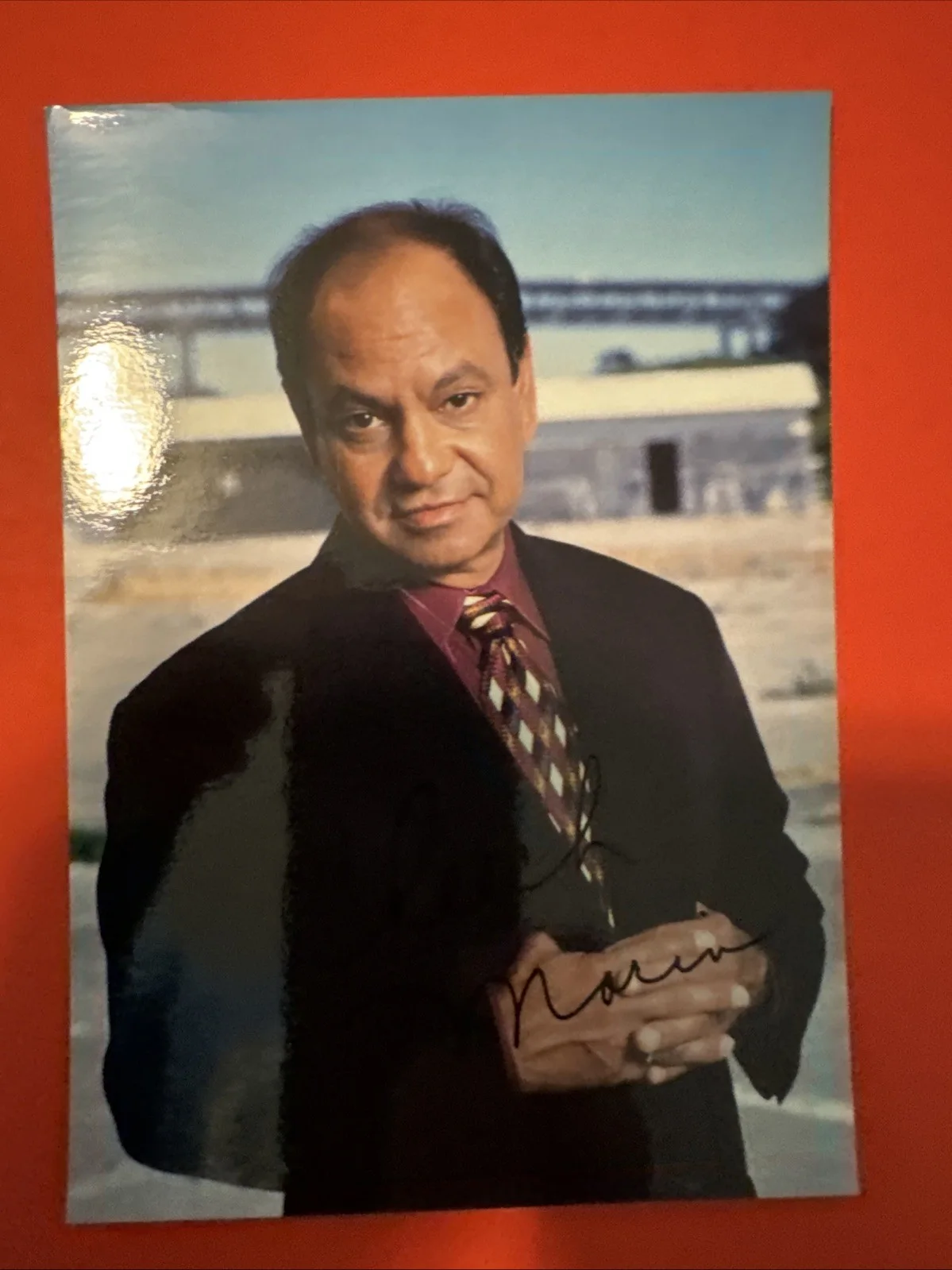 Cheech Marin Hand Signed autograph Photo, image 2