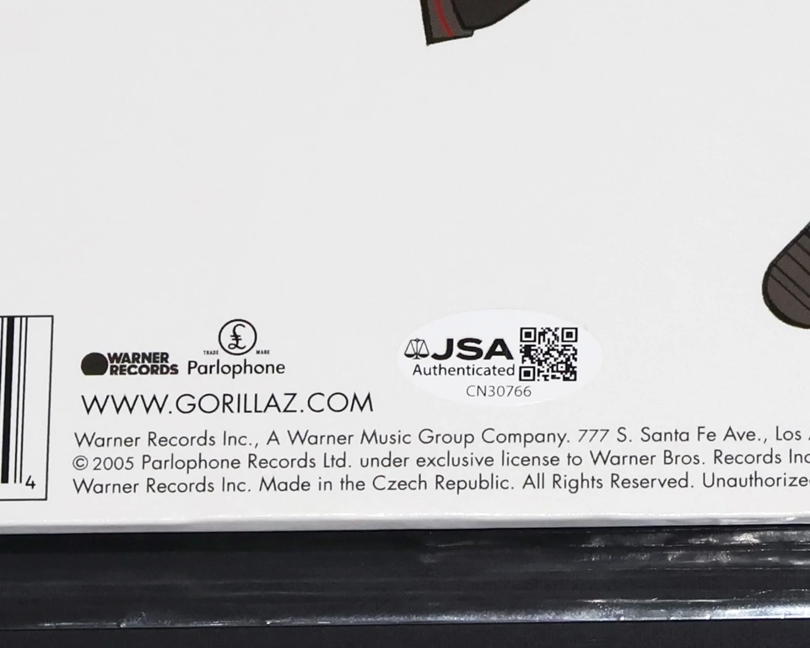 JAMIE HEWLETT Signed GORILLAZ “Demon Days” Vinyl LP autograph + JSA COA, image 4