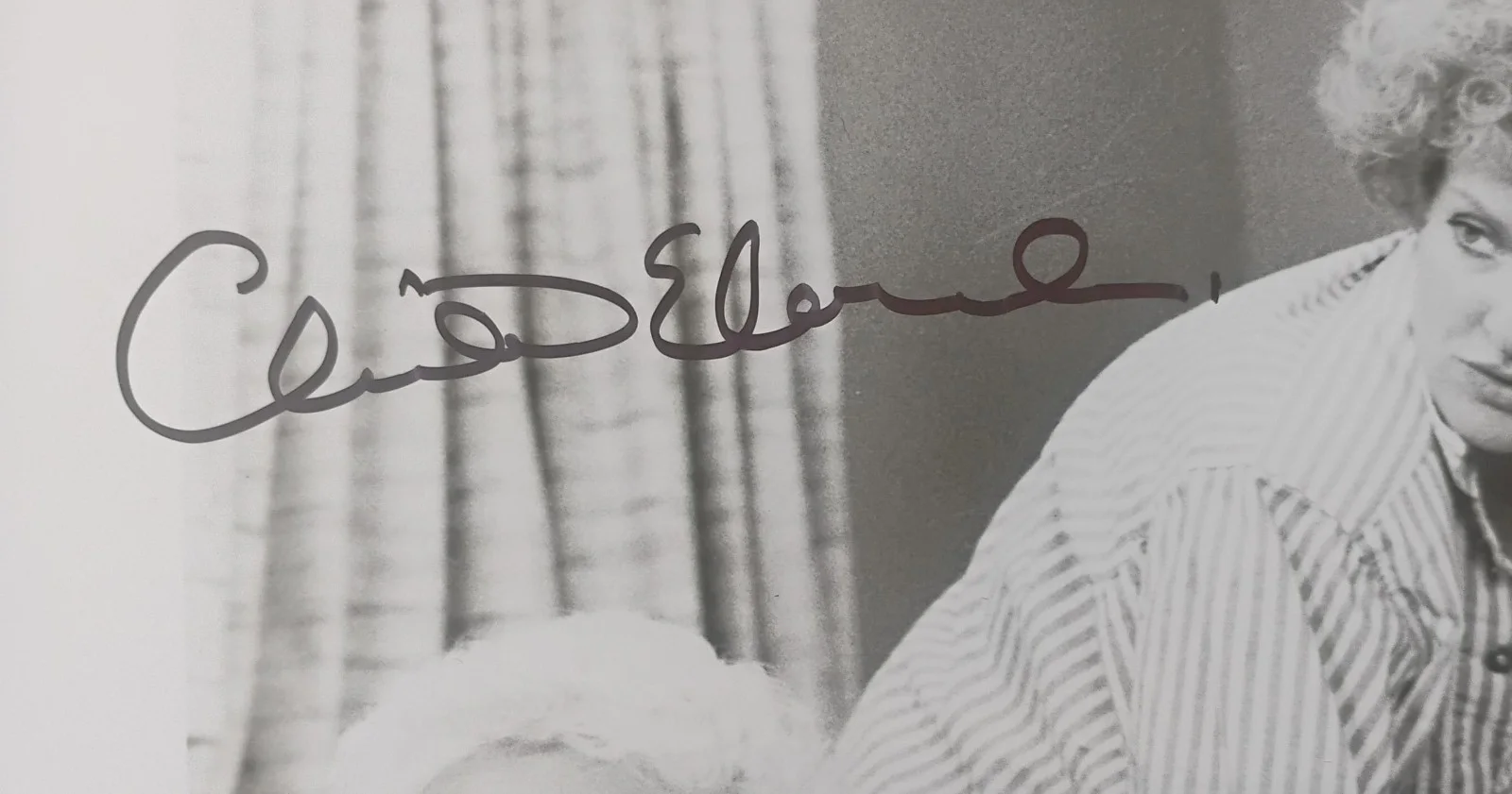 Christine Ebersole Jade Calegory Hand Signed 8x10 Photo COA Mac & MeN O TARIFFS, image 4
