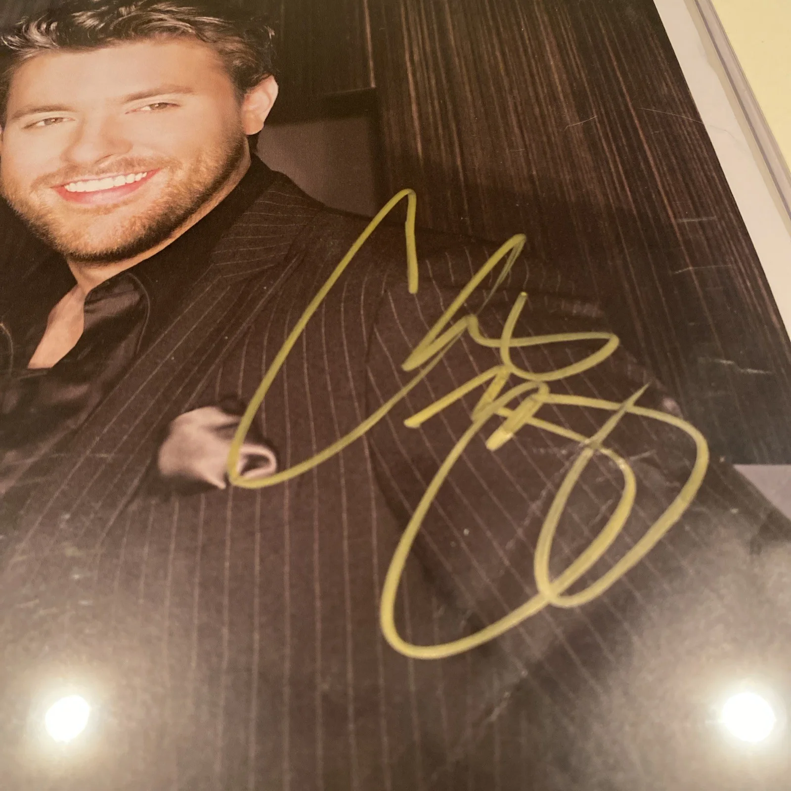 Chris Young signed 8x10 Color Photo, Country Singer - Meet & Greet Autograph, изображение 2