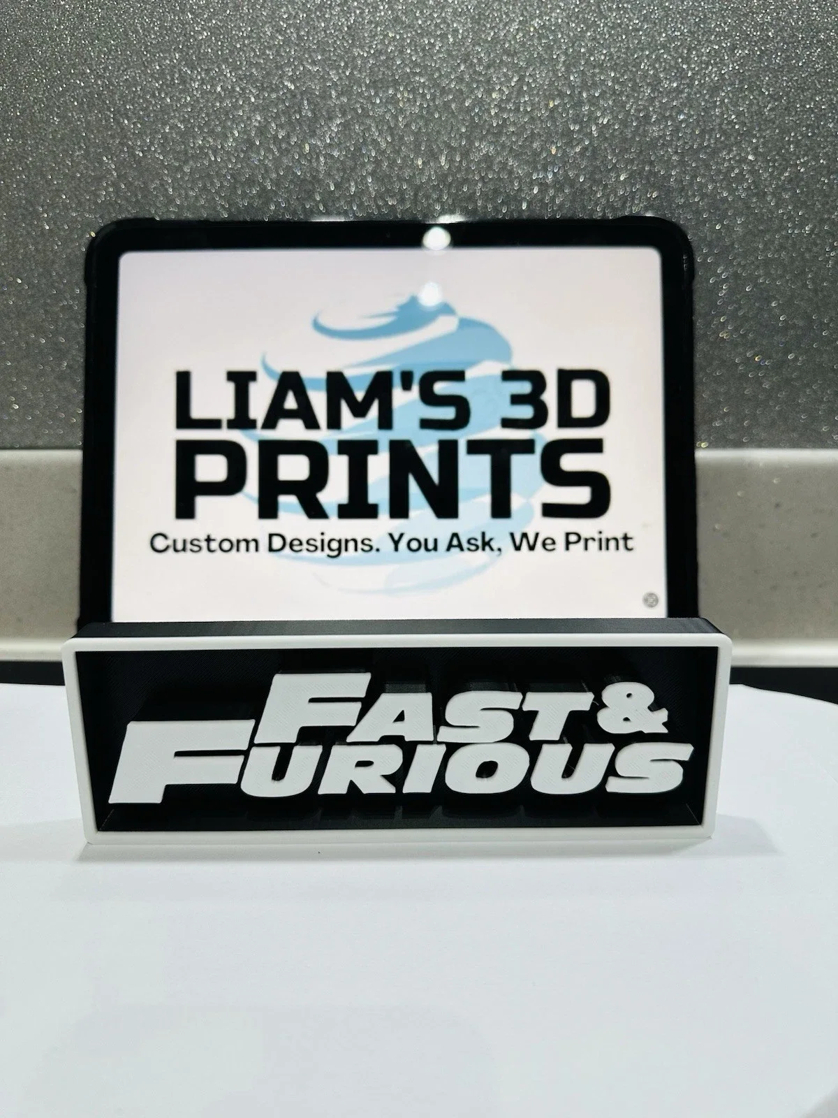 Decorative Fast & Furious Box Sign Film Shelf Display small 17.5cm Large 22cm, image 2