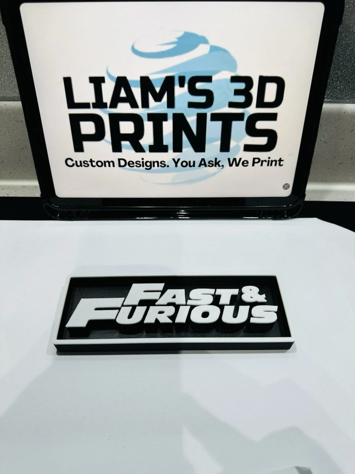 Decorative Fast & Furious Box Sign Film Shelf Display small 17.5cm Large 22cm, image 3