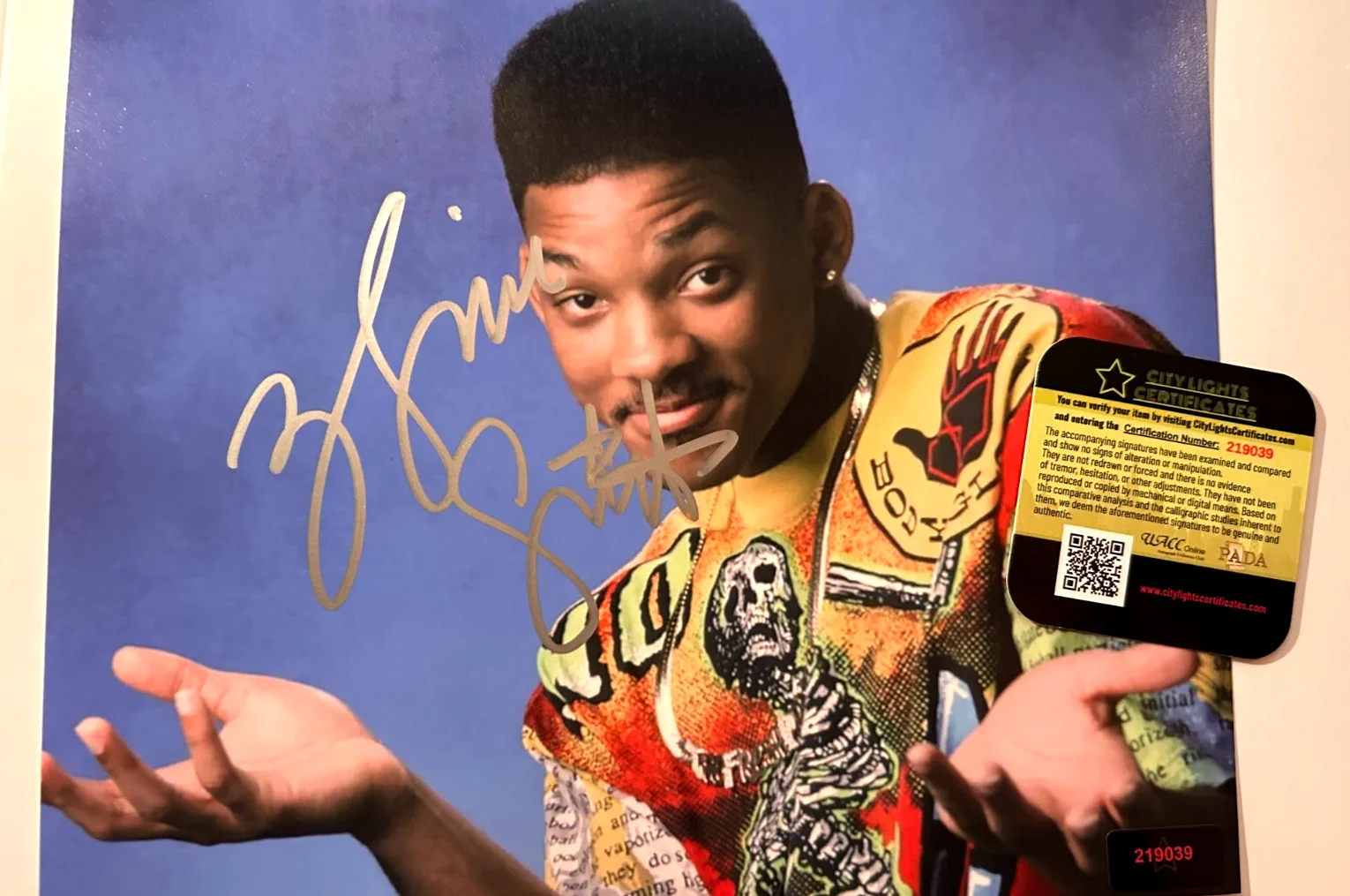 Will Smith — Will Smith Signed (FRESH PRINCE) 8x10" Authentic Original Autographs w/COA, image 3