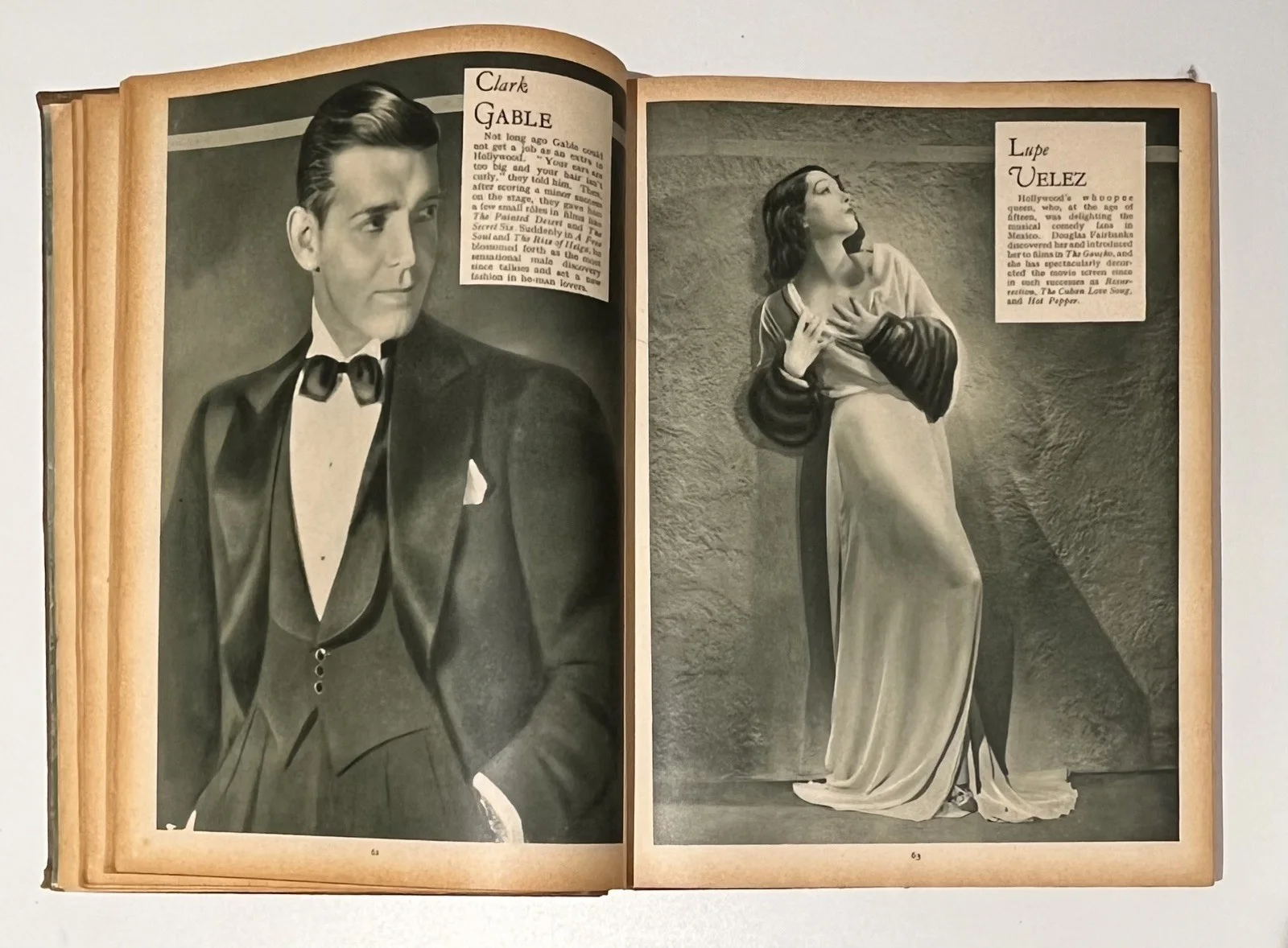 The Golden Treasure Album Of The Screen - Vintage Hard Back - 1933, изображение 5