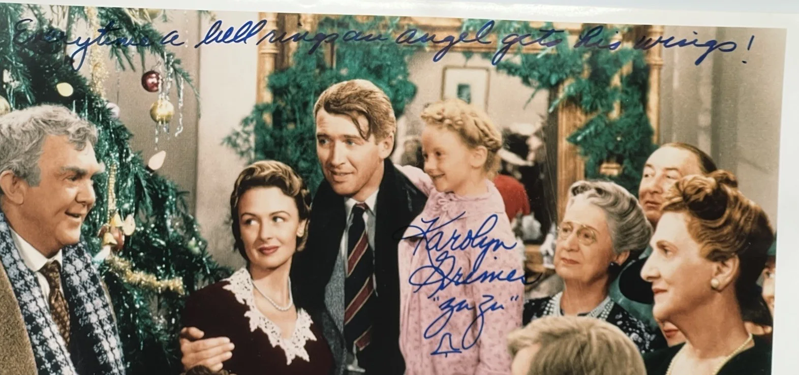 Karolyn Grimes Zuzu from It’s A Wonderful Life Signed Photo Color 11 x 14, изображение 4