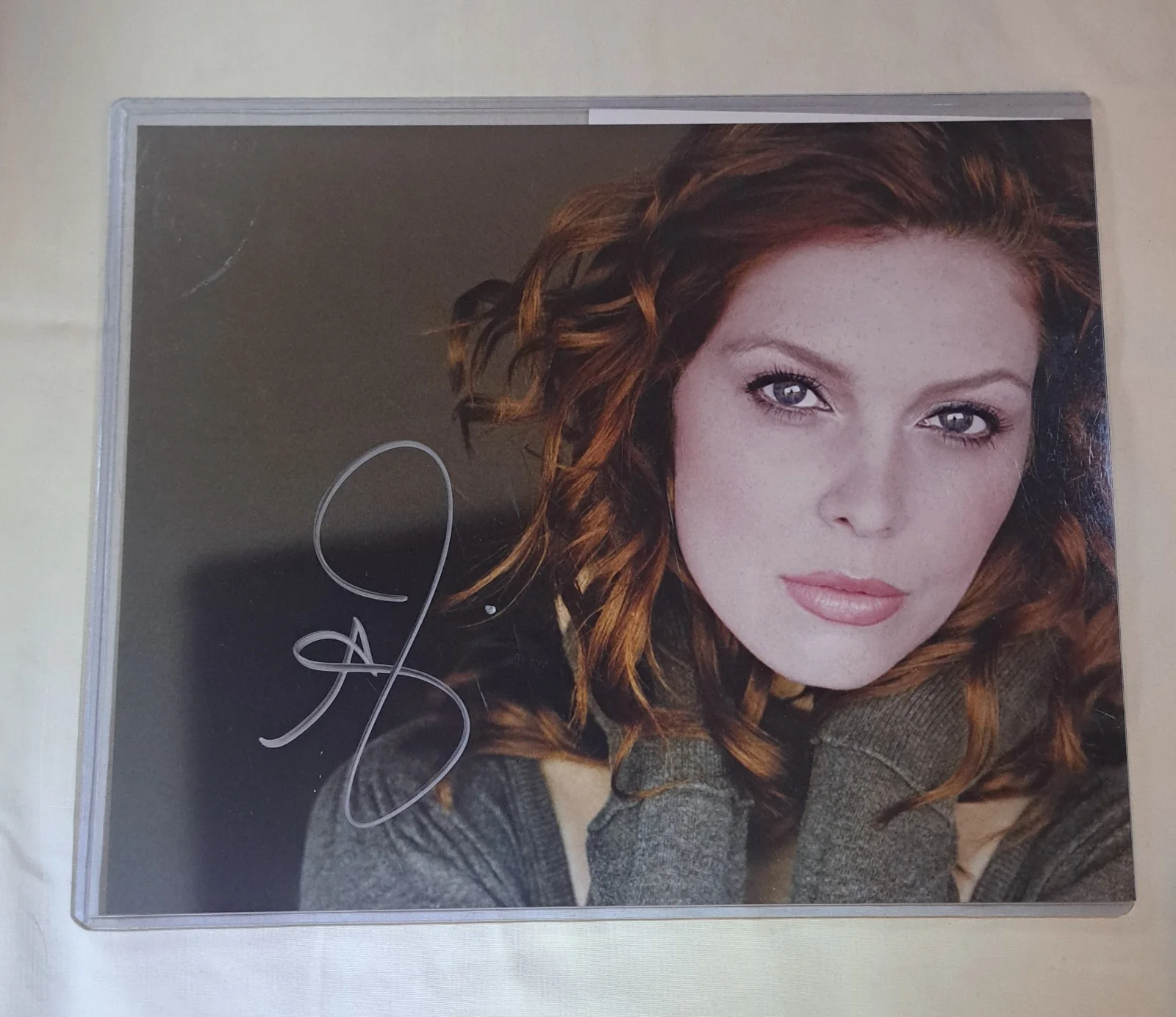 Alaina Huffman — Alaina Huffman, Abaddon Supernatural 8x10 signed photograph