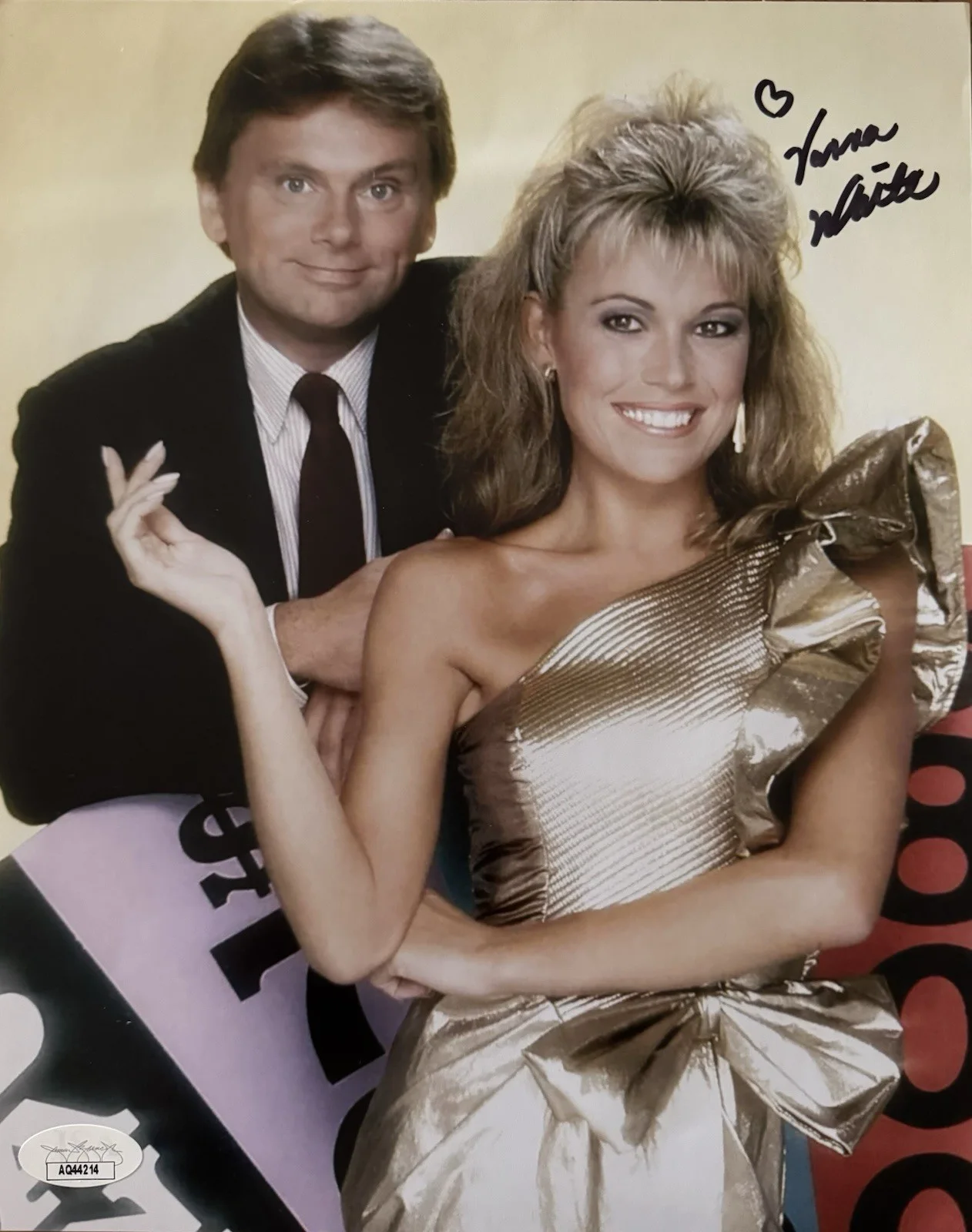 Vanna White — Vanna White Signed 8x10 Photo Wheel of Fortune Playboy JSA COA