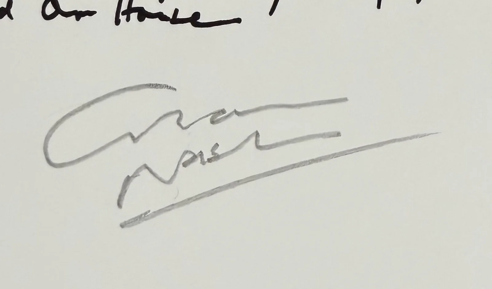 GRAHAM NASH Autographed Lithograph Teach Your Children Graham Nash SIGNED Lyrics, изображение 2