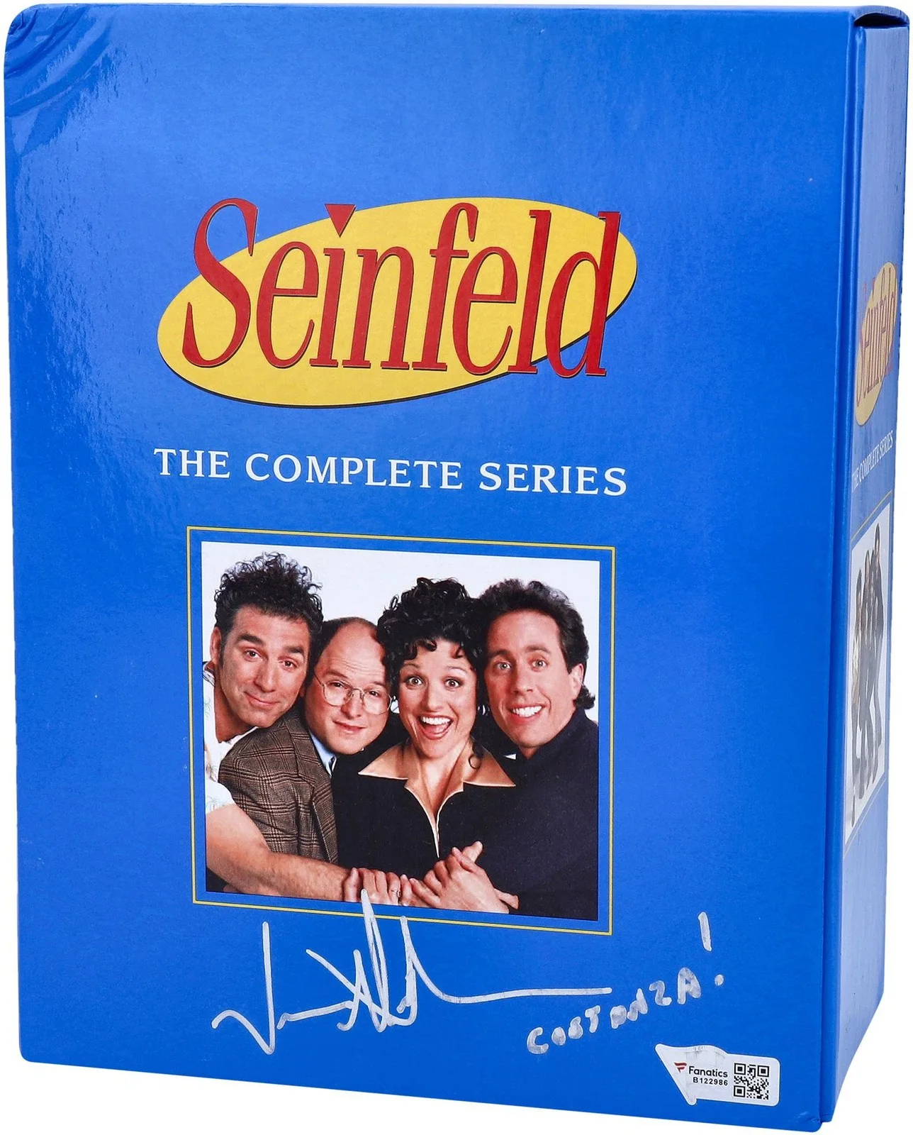 Jason Alexander — Jason Alexander Seinfeld Autographed DVD Set with "Costanza" Inscription